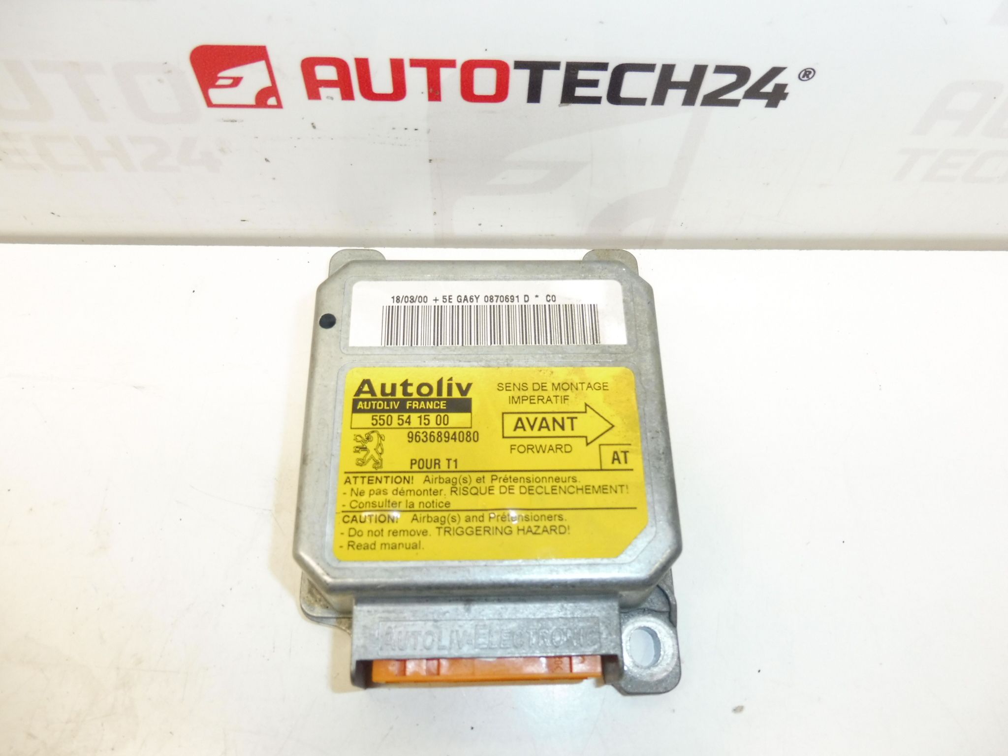 Unitate airbag Peugeot 206 9636894080 6545GJ