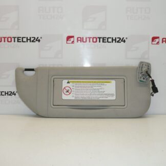 Parasolar Citroën C2 C3 iluminare - dreapta 8143KN