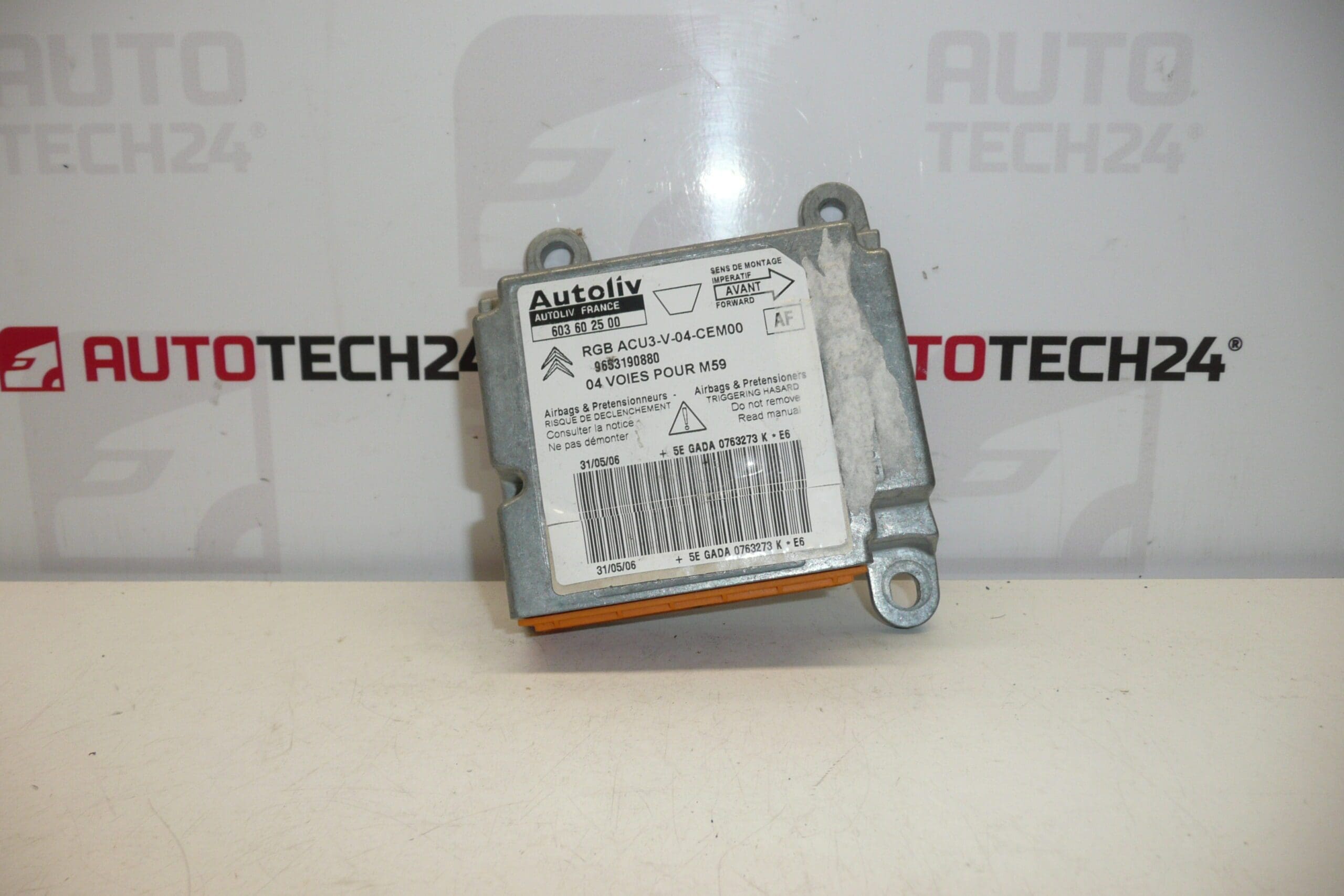 Unitate airbag Citroën Berlingo II 9653190880