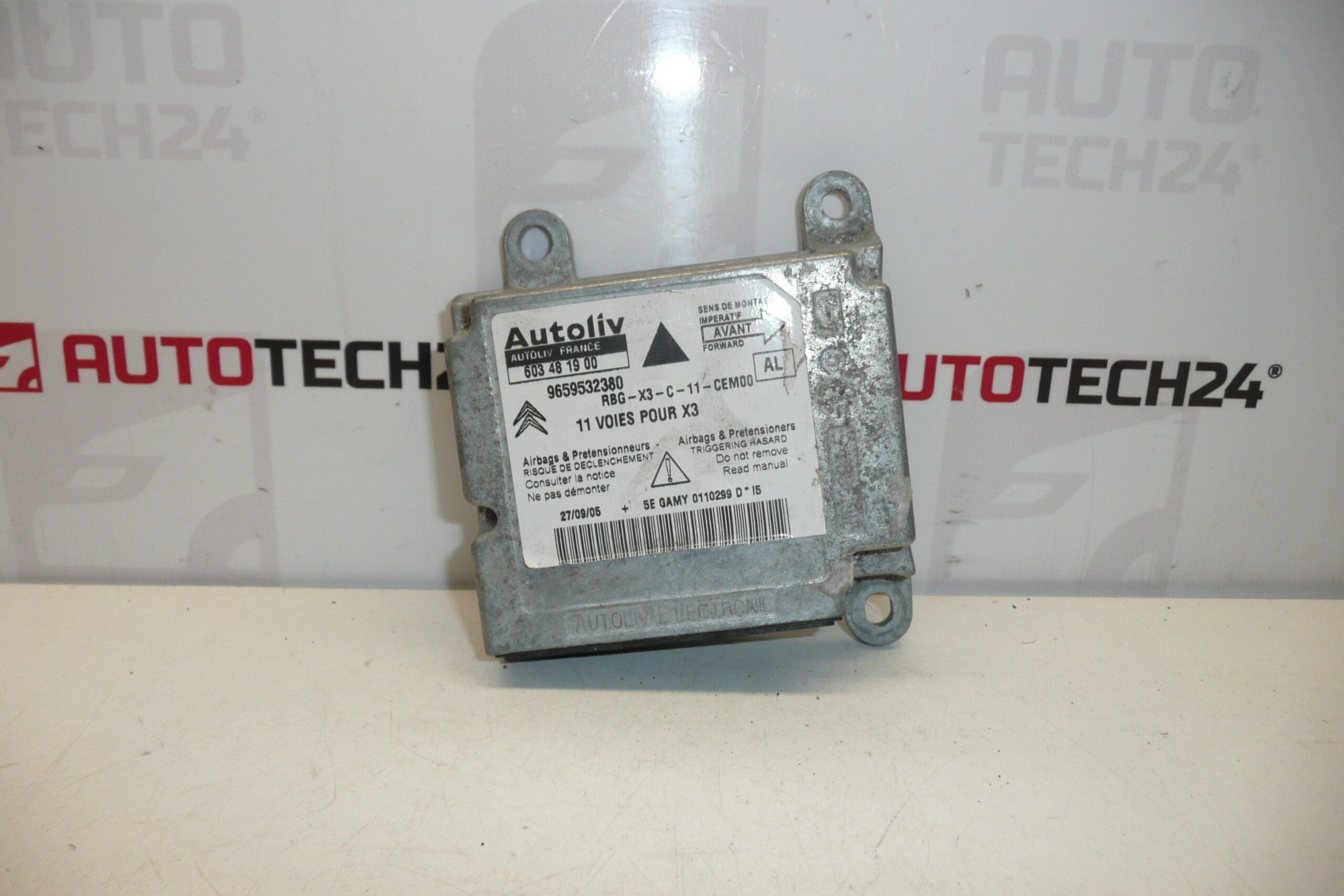 Unitate airbag Citroën C5 II după un accident