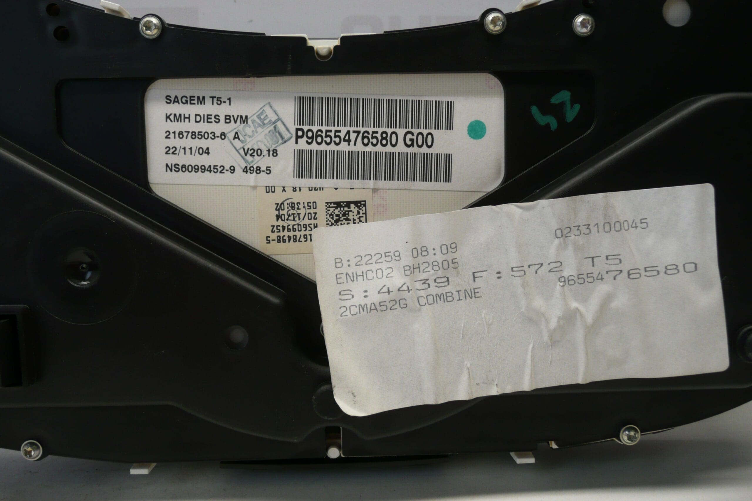 Vitezometru Peugeot 307 181000 km 9655476580