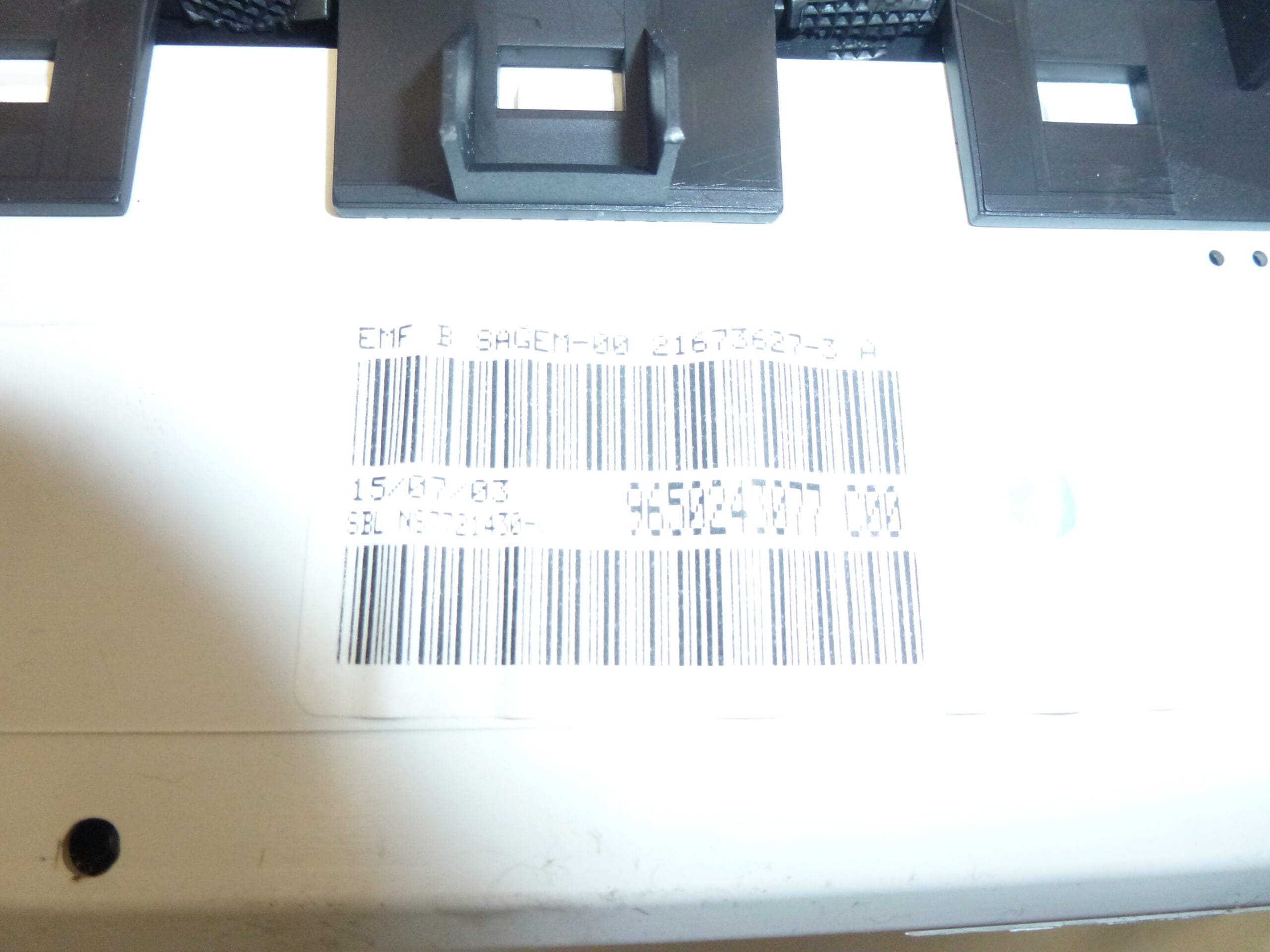 Display Peugeot 307 9650243077 cu paraclis