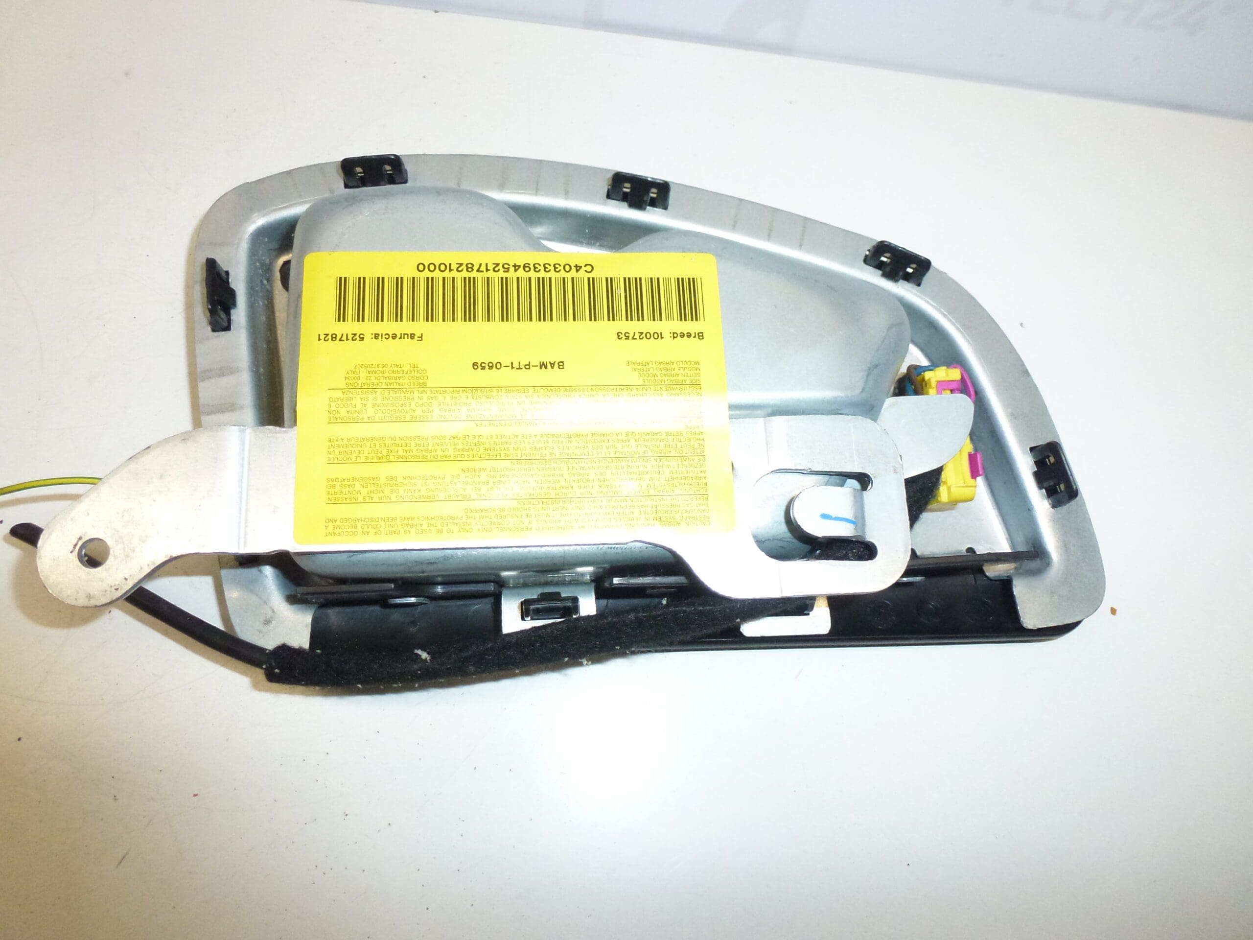 Airbag scaun dreapta Peugeot 307 5217821 8216FH