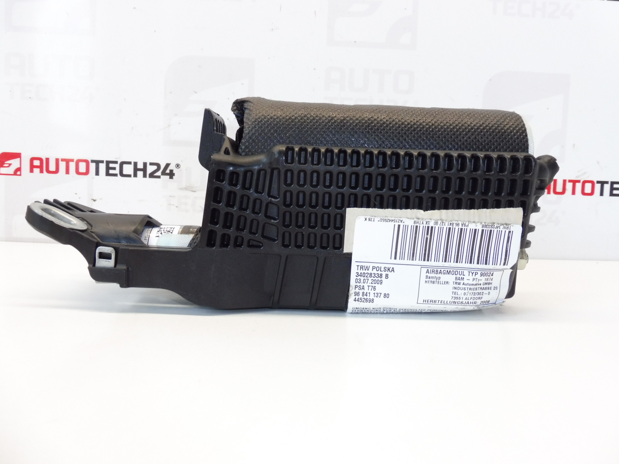 Airbag scaun șofer Peugeot 308 CC 9684113780 8216WY