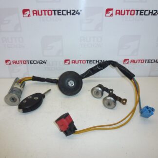 Set de încuietori + o cheie Citroën Xsara 4162Z5 4162Z4