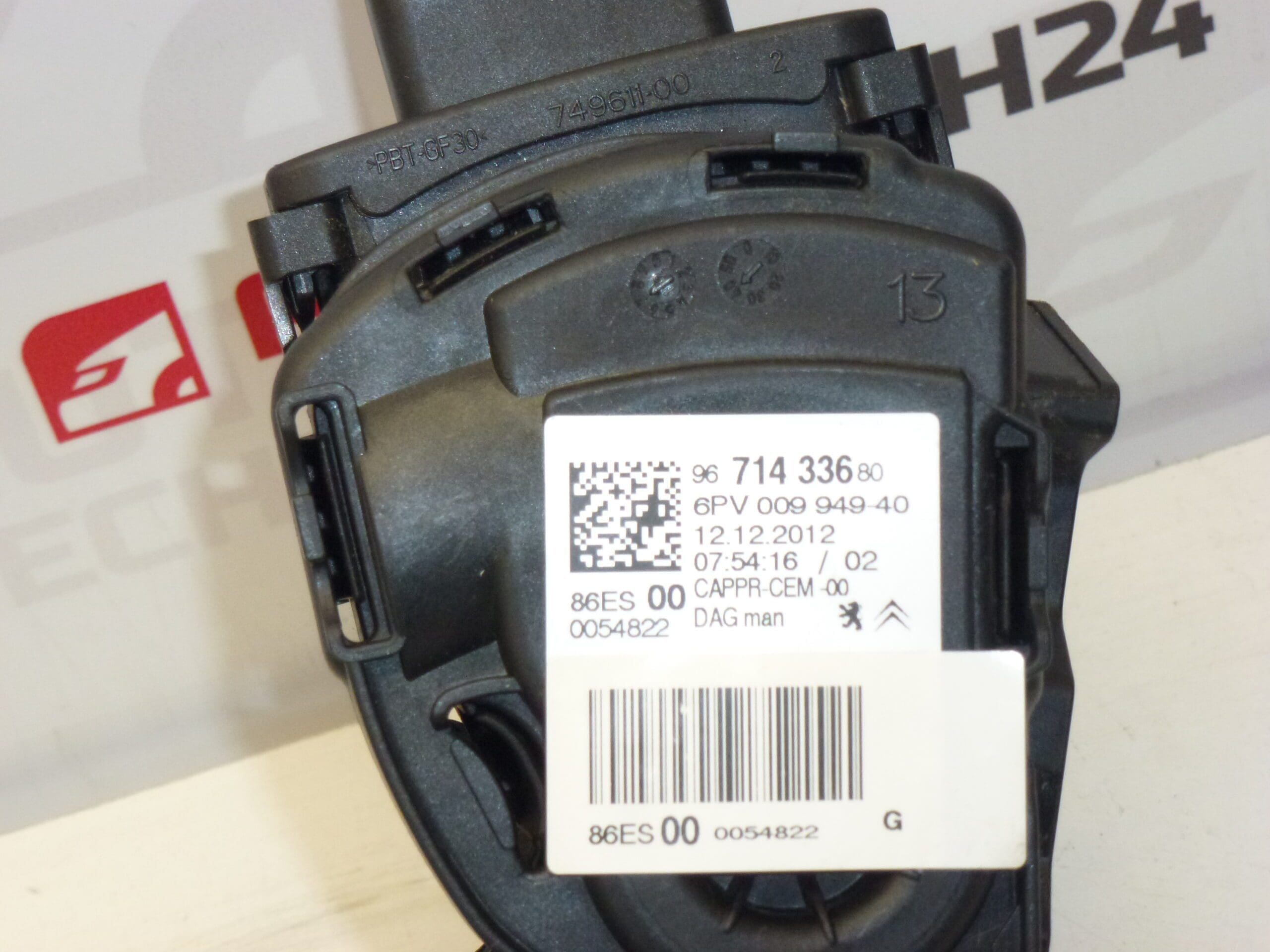 Pedala de acceleratie HELLA 9671433680 1601CV