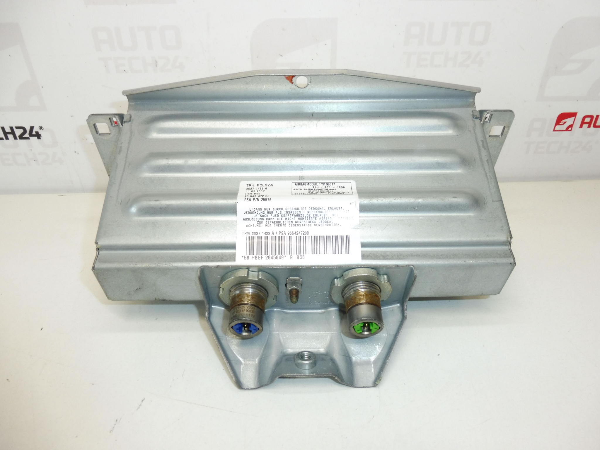 Airbag pasager fata Citroën C4 Picasso 9654247280 8216NT