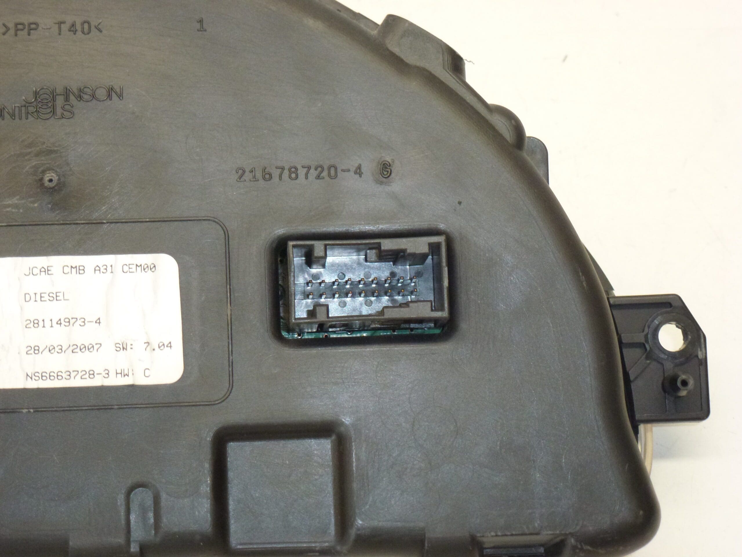 Vitezometru Citroën C2 C3 kilometraj 106000 km 9660225880 6105WL