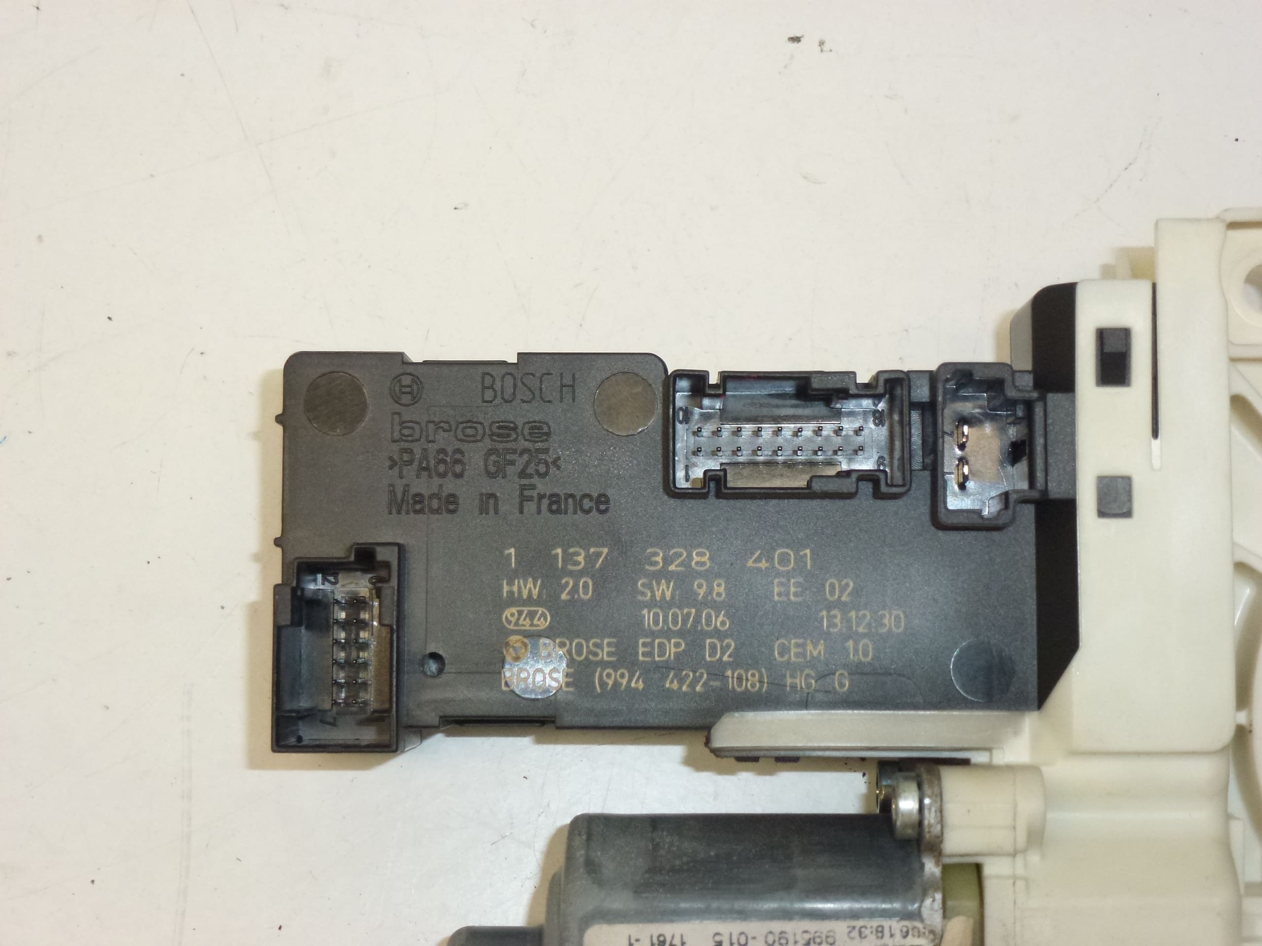 Motor bobina geam stânga Peugeot 407 9663036680 9221Z1