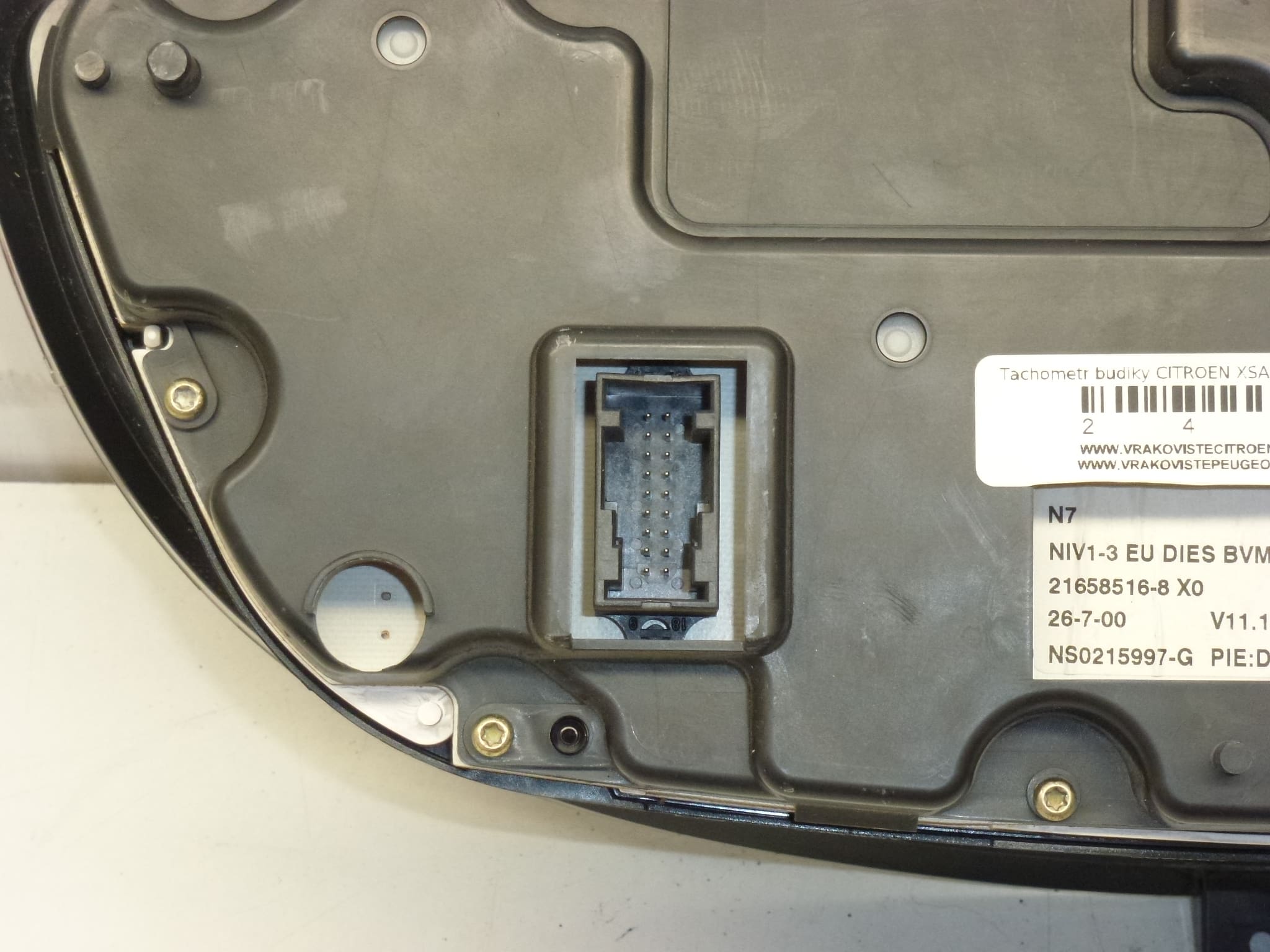 Vitezometru cu alarme Citroën Xsara Sagem 9639708580