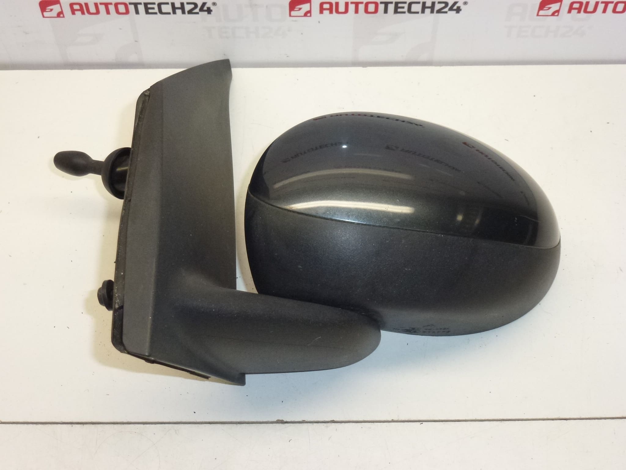 Oglinda stanga gri metalic Citroën C1 Peugeot 107 87940-0H010 87940-0H011