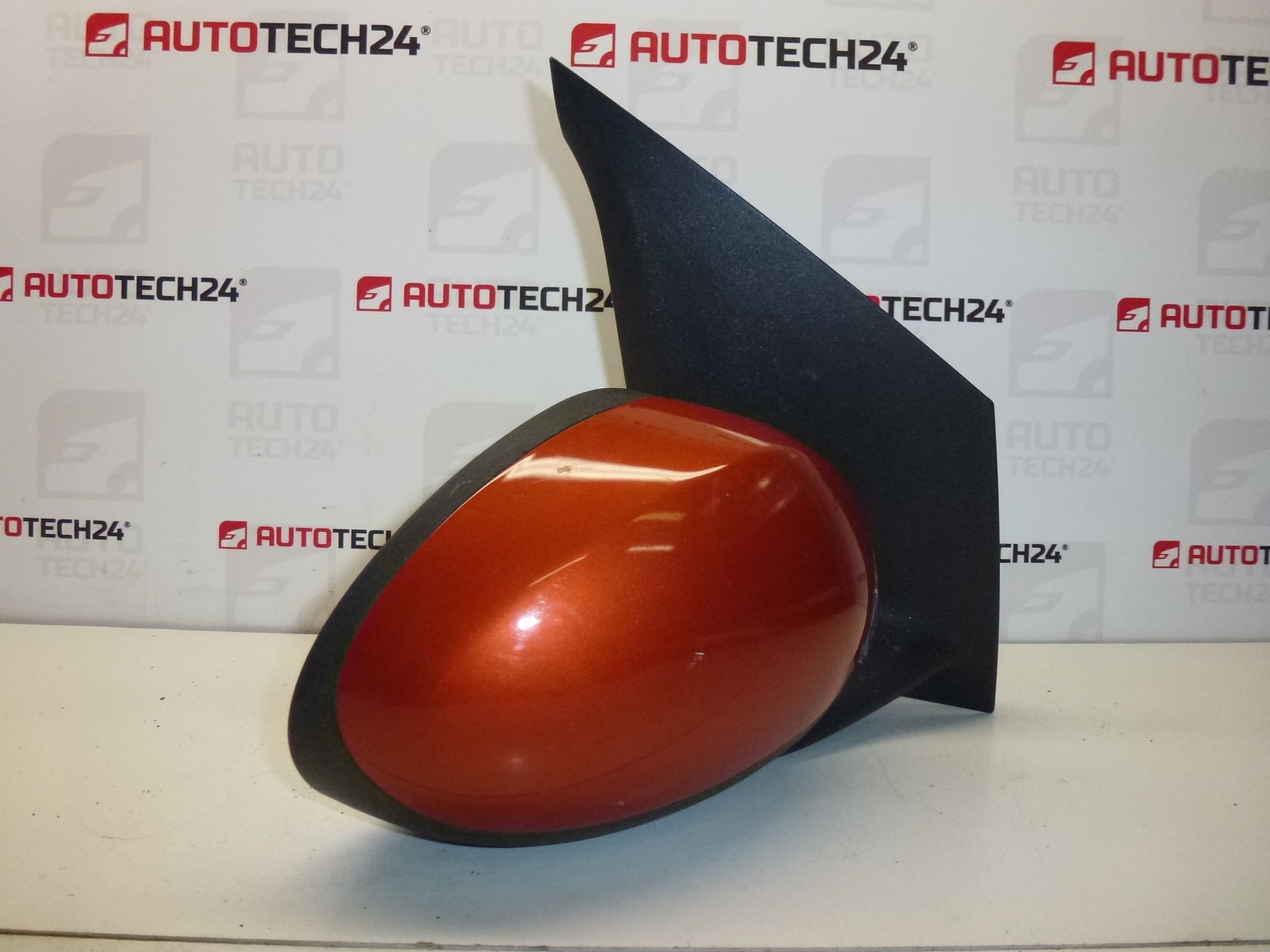 Oglinda dreapta portocaliu metalic Citroën C1 Peugeot 107 87910-0H010 87910-0H011