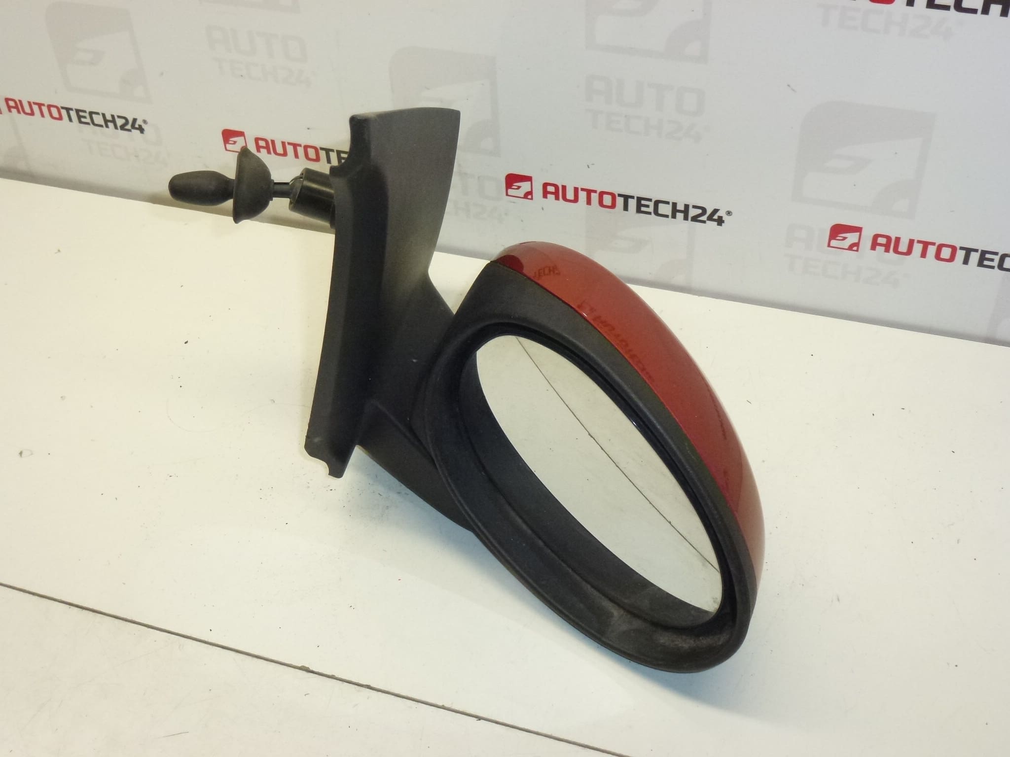 Oglinda dreapta portocaliu metalic Citroën C1 Peugeot 107 87910-0H010 87910-0H011