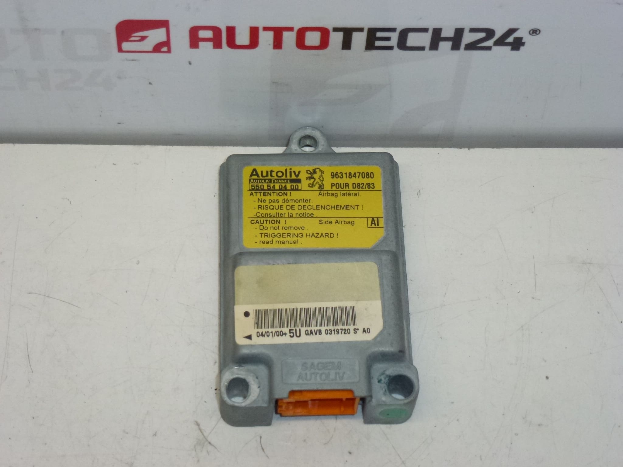 Unitate airbag lateral Citroën Peugeot 9631847080 550540400