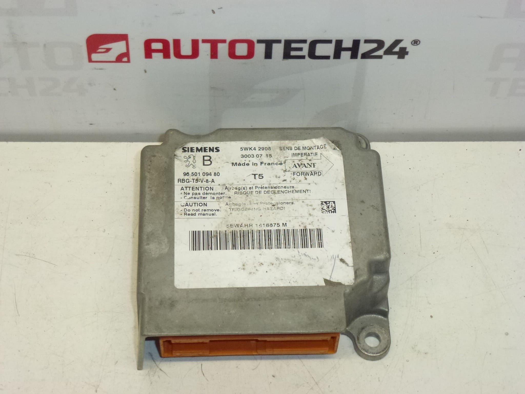 Unitate airbag Siemens Peugeot 307 9650109480 6545HE