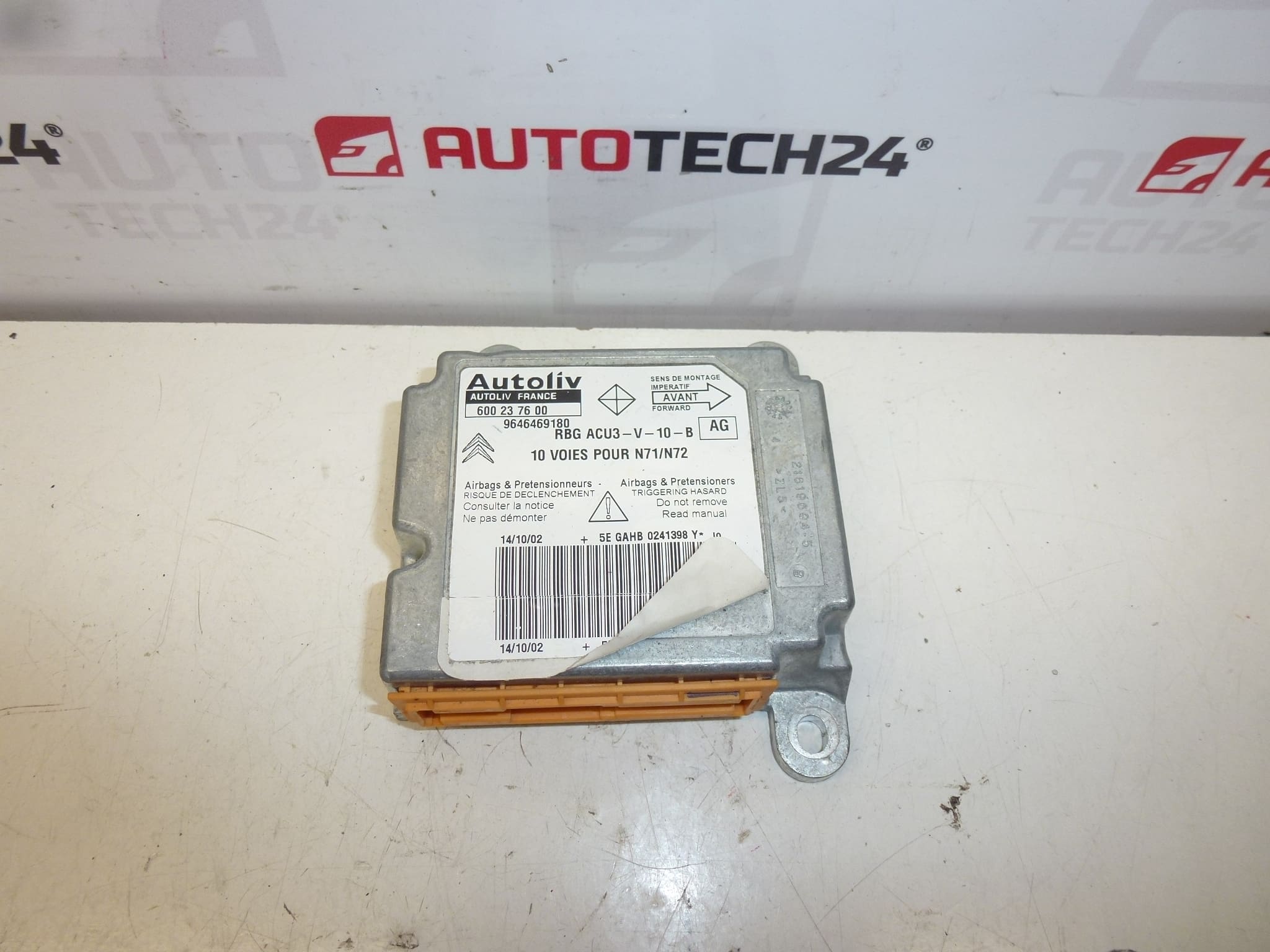 Unitate airbag Citroën Xsara II 600237600 9646469180 6556AV