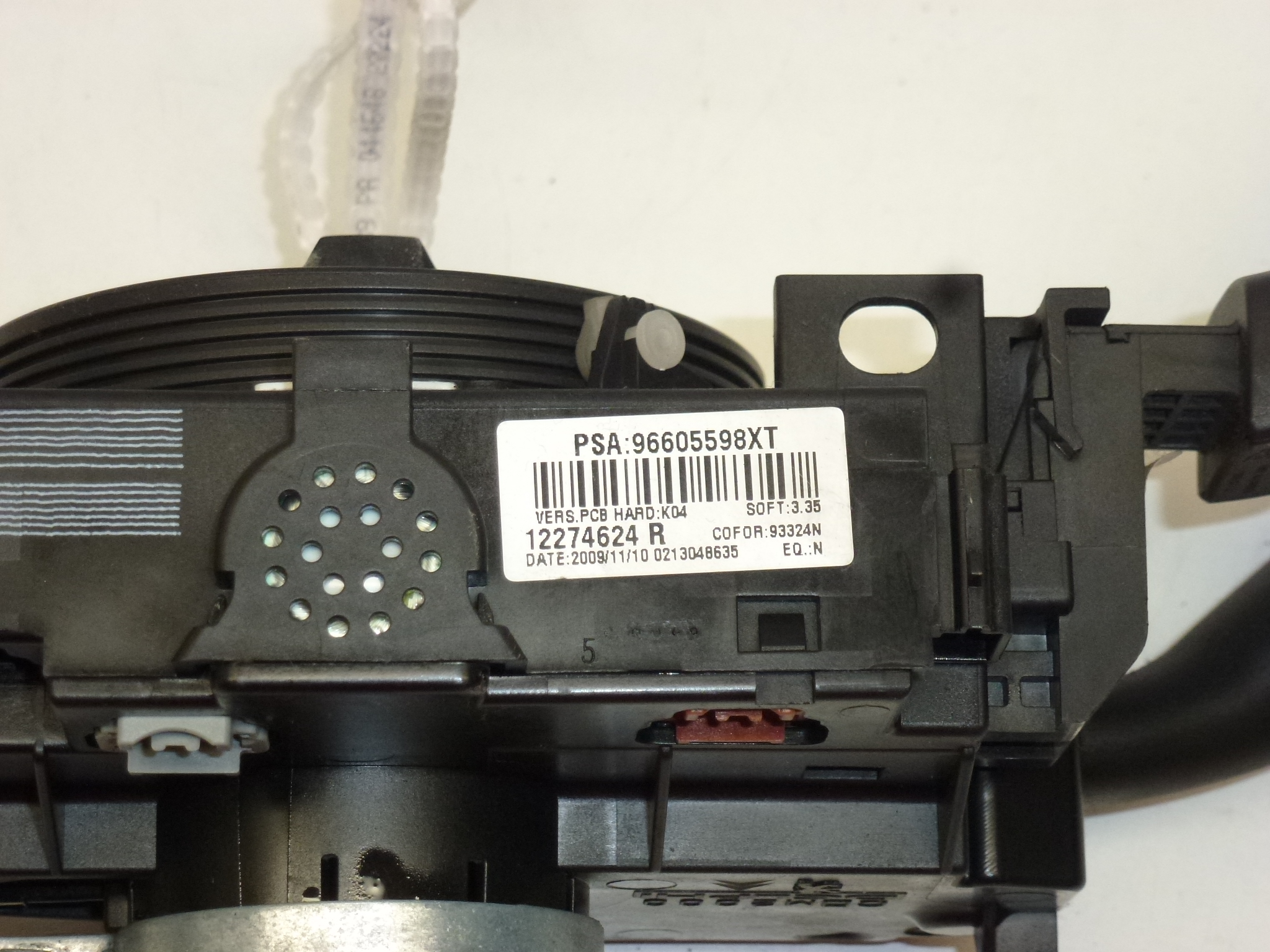 Citroën Peugeot 96605598XT 6242A3 Comenzi manete