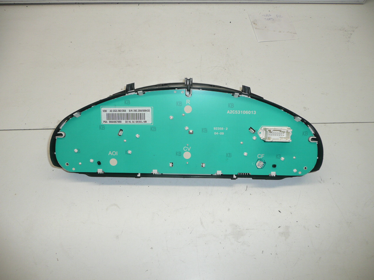 Vitezometru Peugeot 407 9664667680 610385