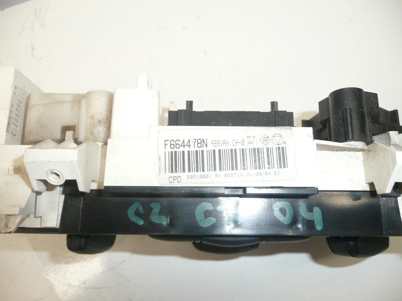Regulator de incalzire Citroën C2 C3 F664478N