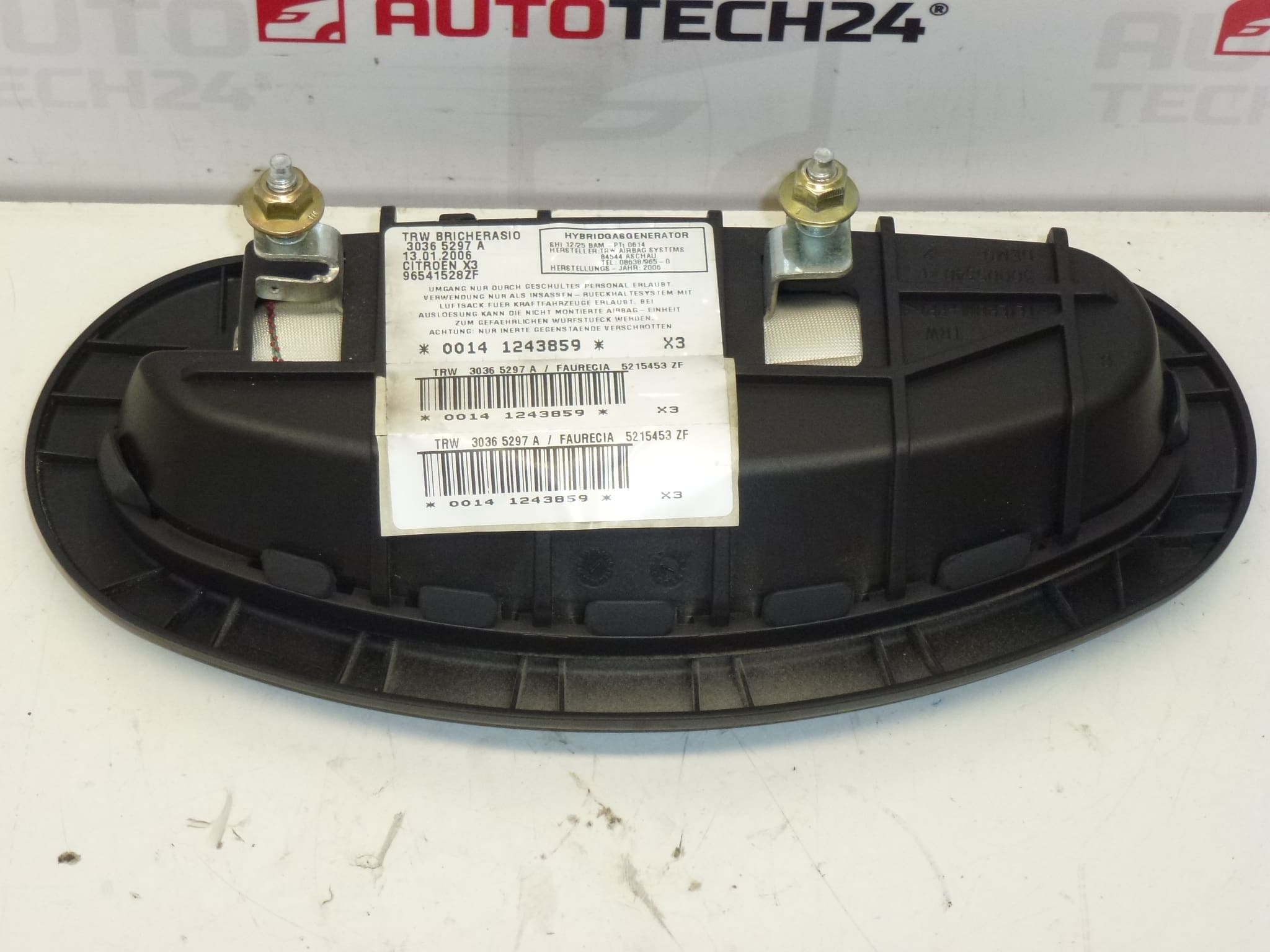 Airbag Lateral Citroën C5 I și II 96541528ZF 8216GP - imagine 2