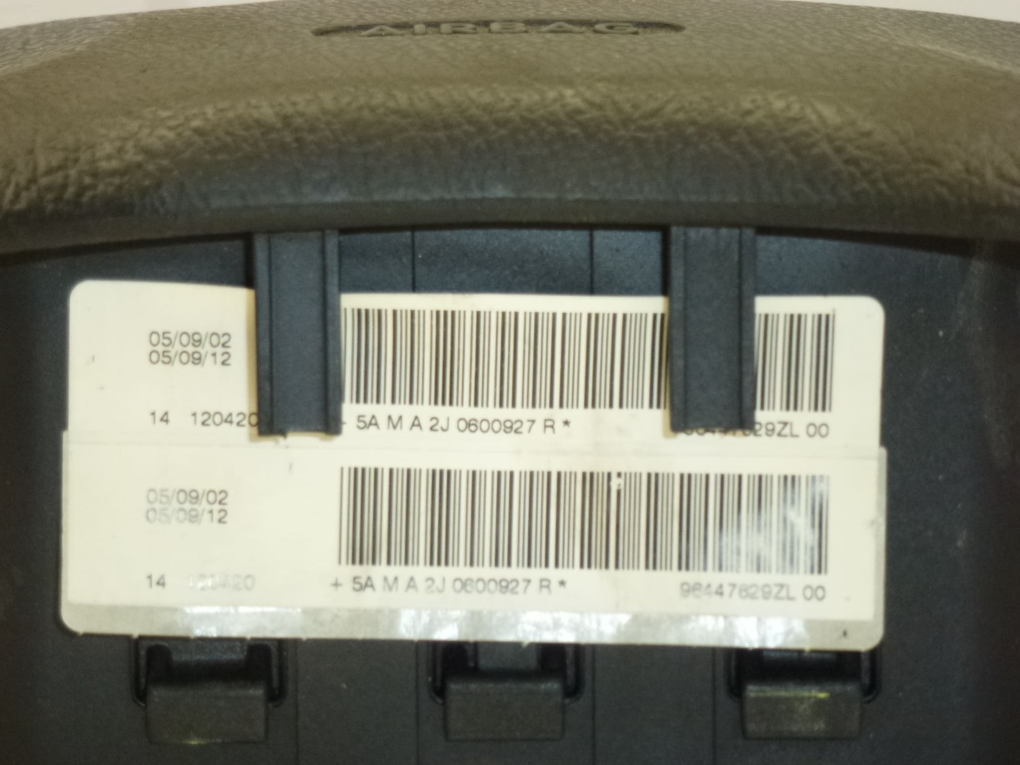 Airbag Volan Citroën Xsara Picasso 96447629ZL 4112FN - imagine 2