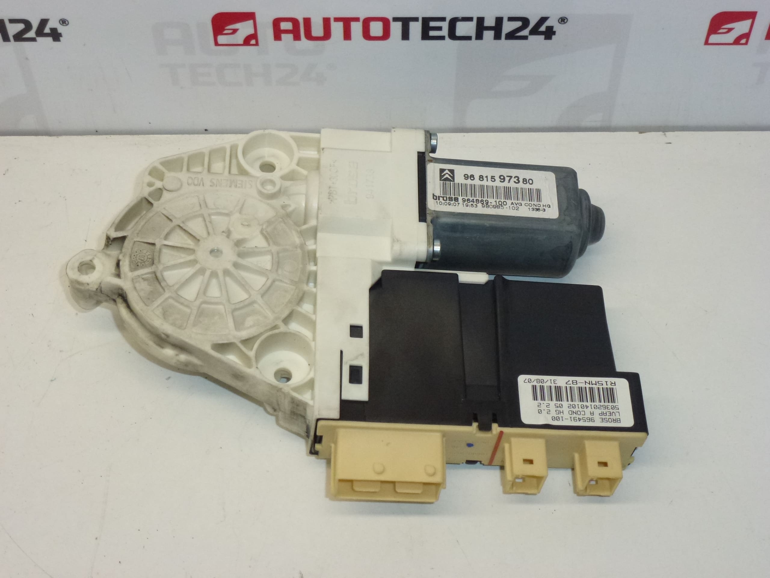 Motor Pentru Ridicarea Geamului Stâng Faţă Citroëan C5 II 9681597380 9221AK - imagine 2