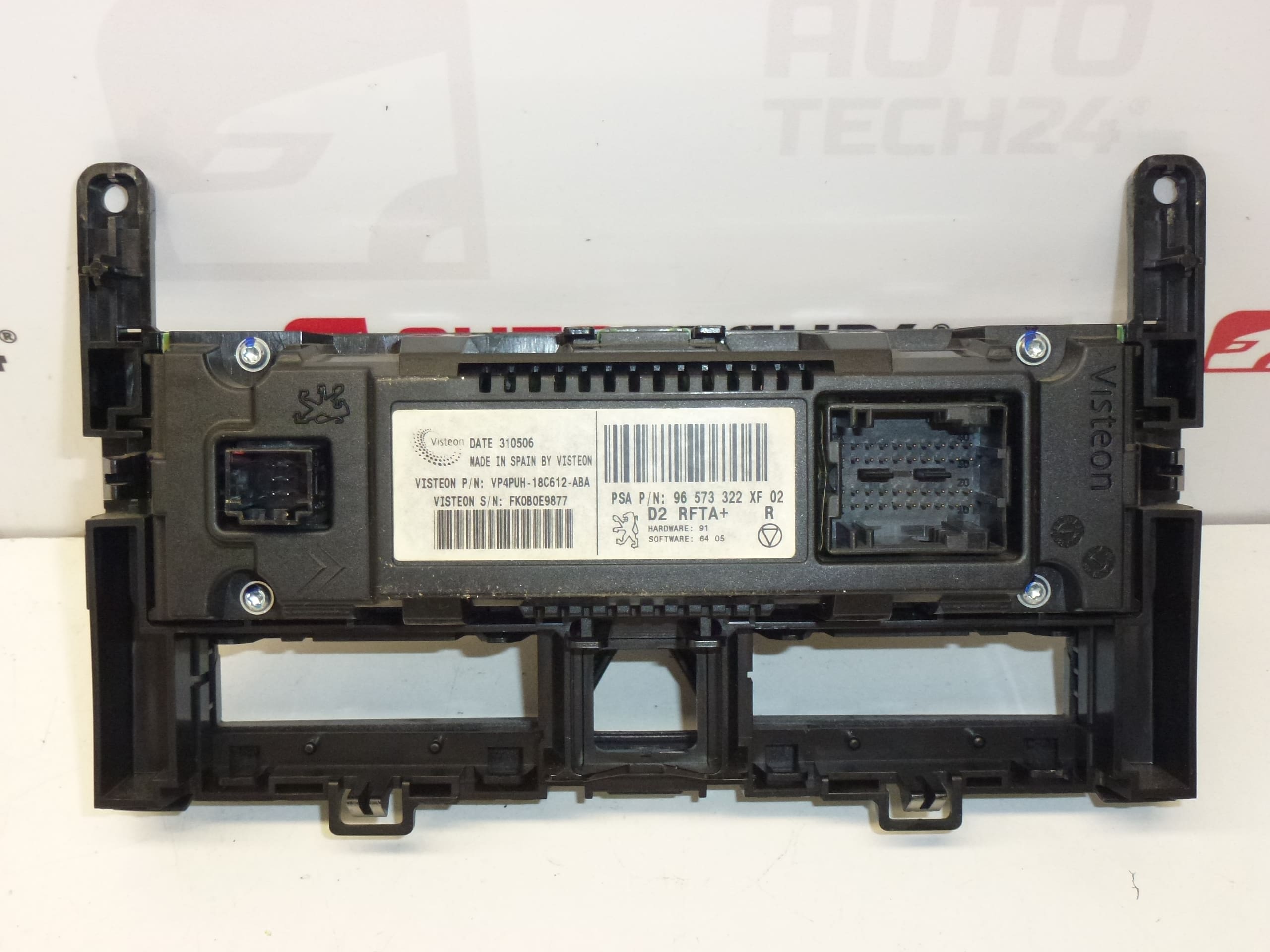 Ovládrea Încălzirii și a Aerului Condiționat Peugeot 407 96573322XF 6451SC - imagine 2