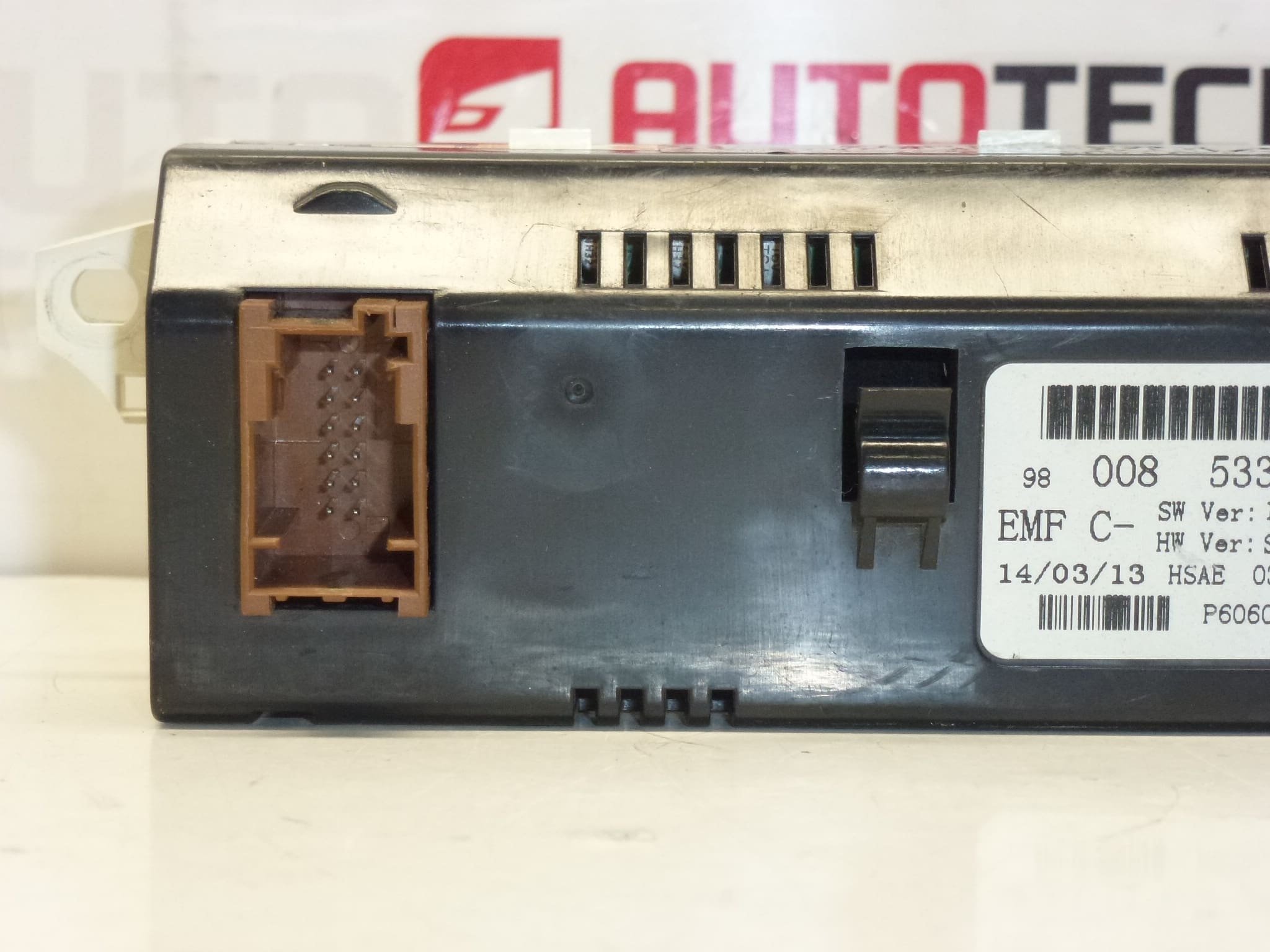 Display Radio Computer Citroën Peugeot RD43 RD45 9800853380 - imagine 2