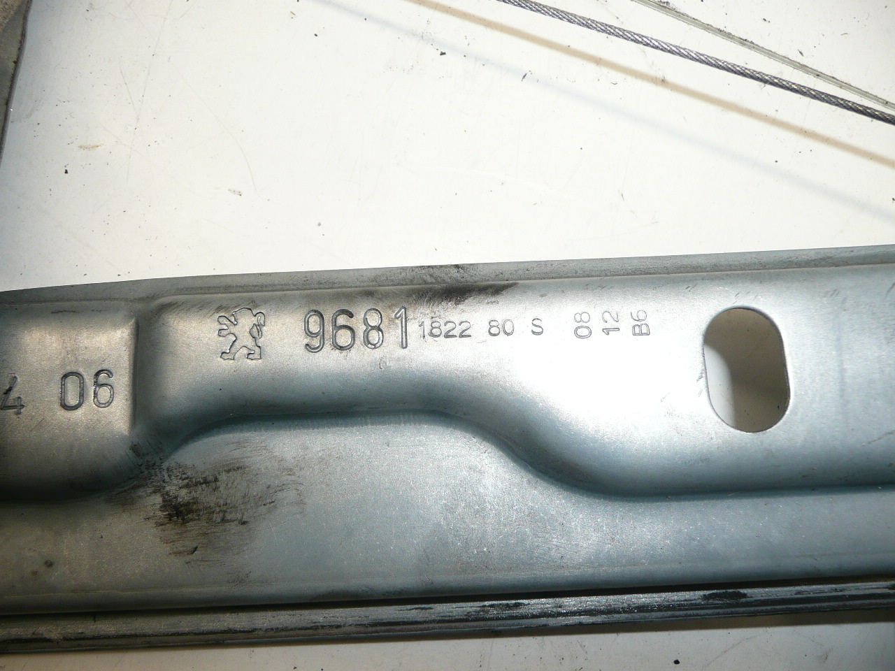 Mecanism tragere geam PP Peugeot 207 9681182280 9222W9