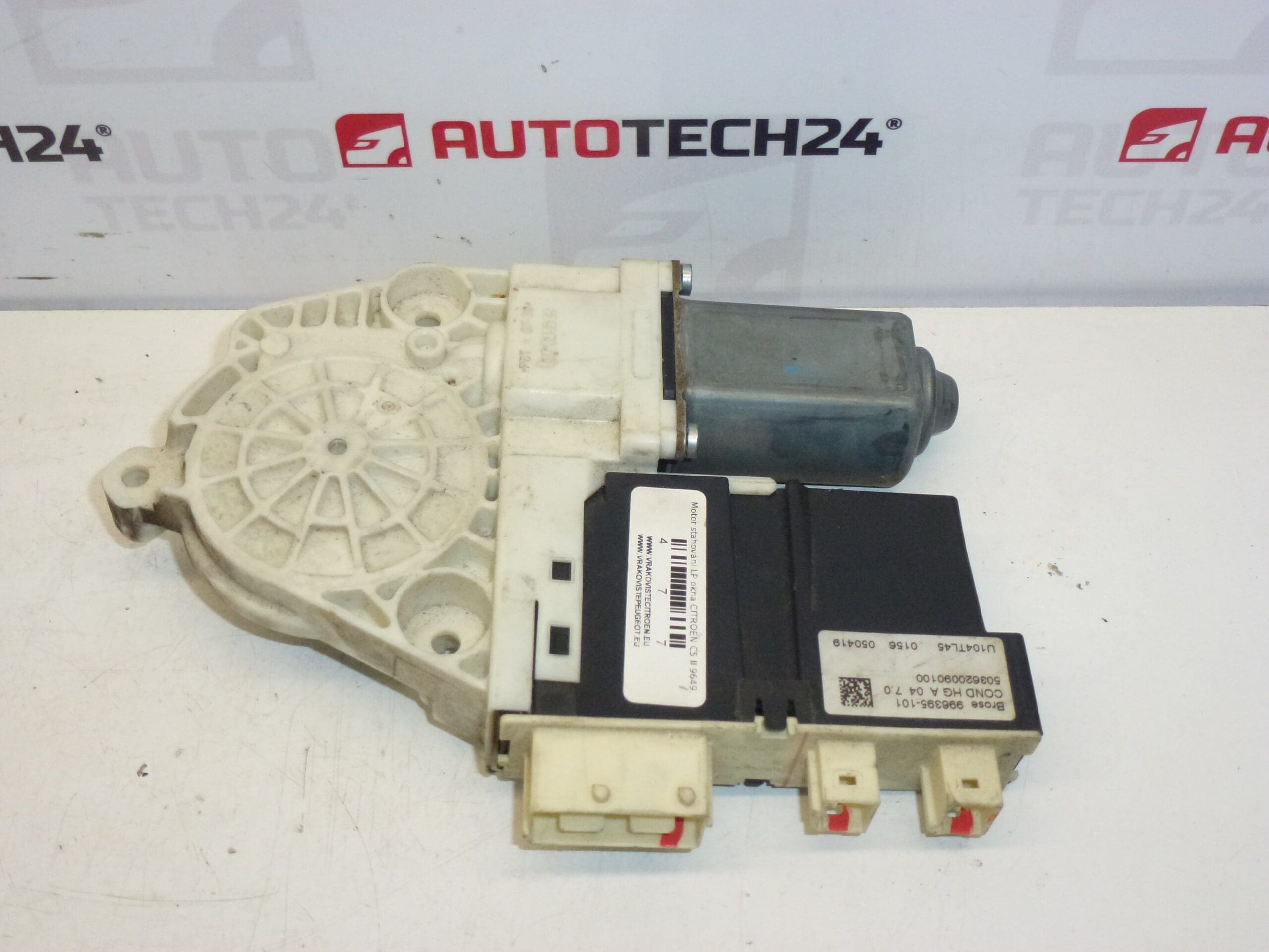Motor Ridicare Geam Stînga Față Citroën C5 II 9649304380 9221AK - imagine 2