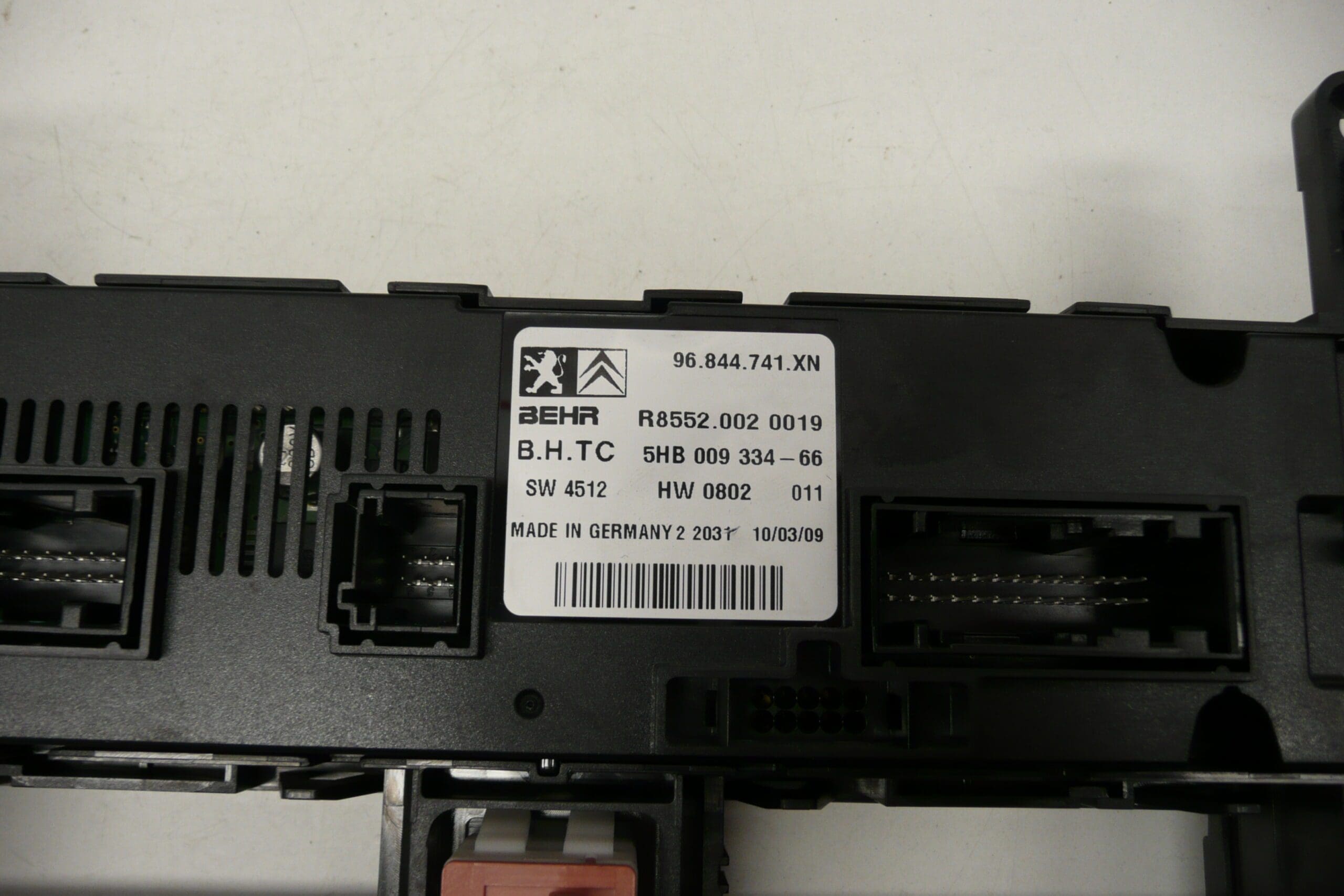 Ovládarea Încălzirii și Aerului Condiționat Peugeot 407 96844741XN 6452J8 - imagine 2