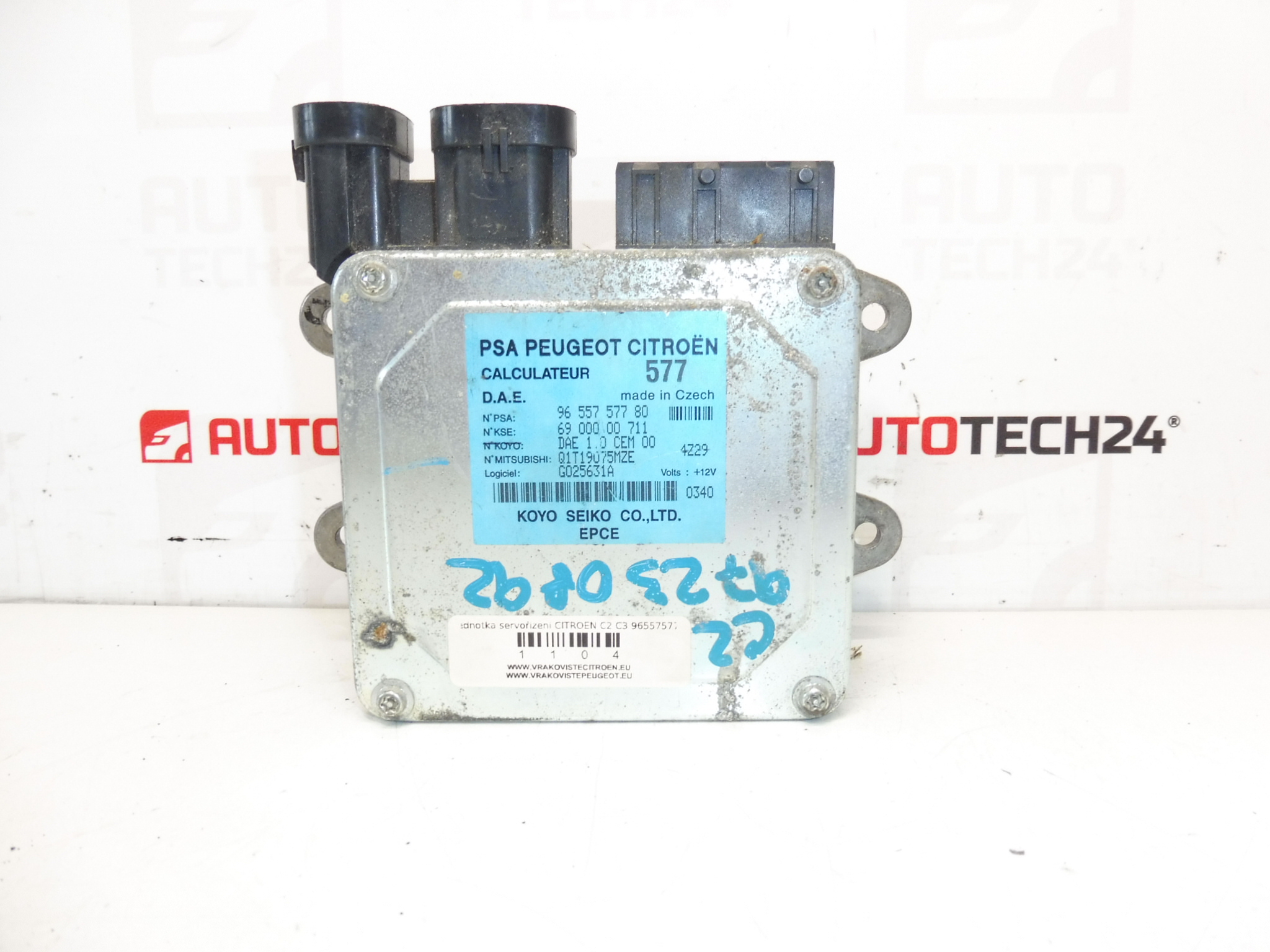 ECU KOYO Citroën C2 C3 9655757780
