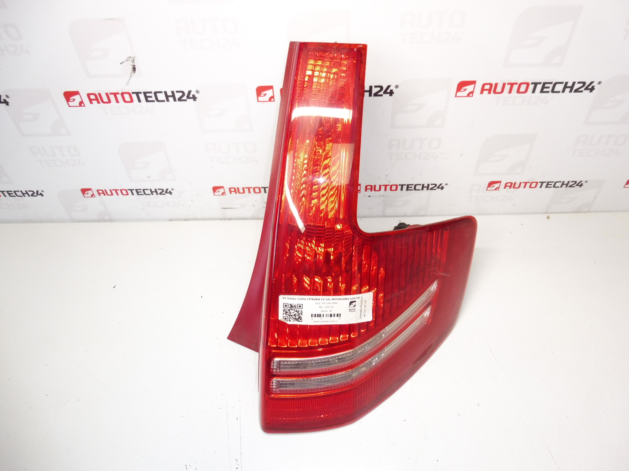 Lampa Spate Dreapta Citroën C4 5 Uși 9655863980 6351T8