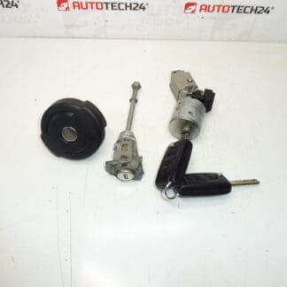 Set de încuietori 2 taste Citroën C5 X7 4162NS 4162KF