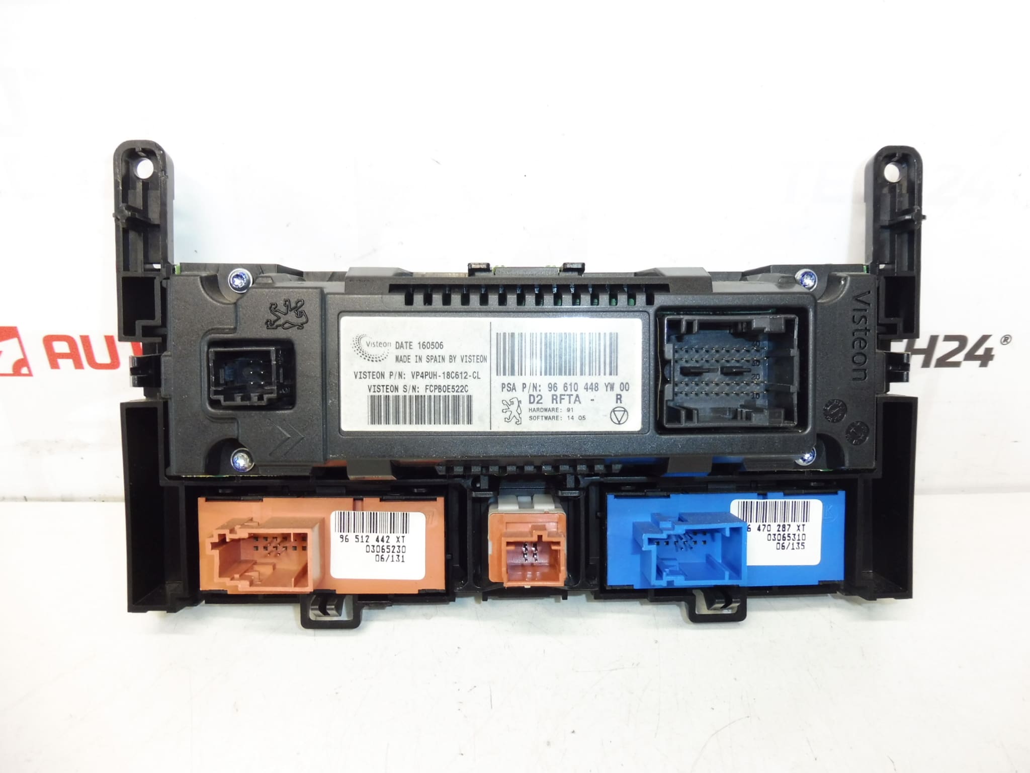 Comandă Încălzire Climatizare Citroën Peugeot 96610448YW 6451SA 6451VC - imagine 2