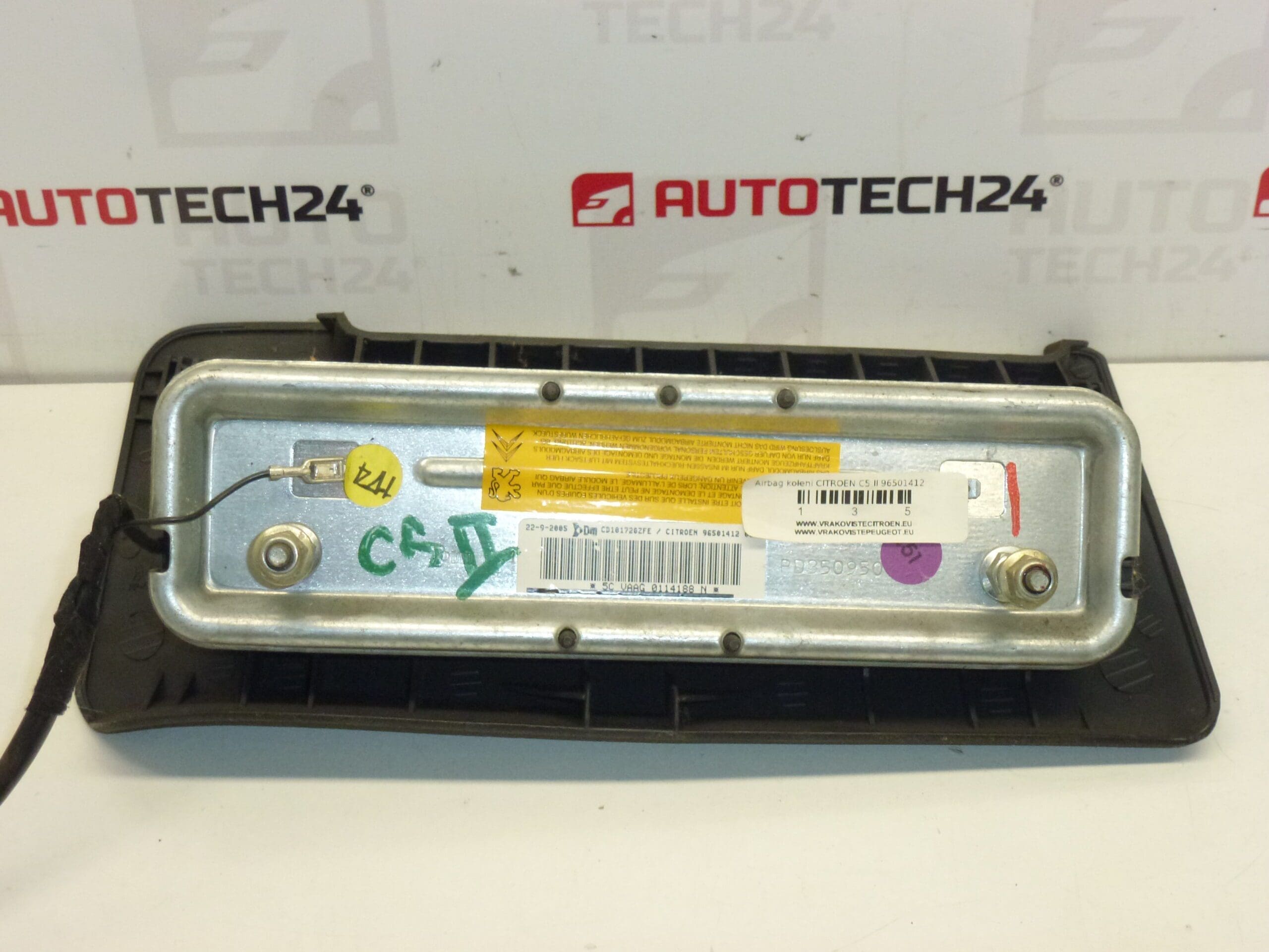 Airbag Coloana Genunchi Gri Închis Citroën C5 96501412 8216EP - imagine 2