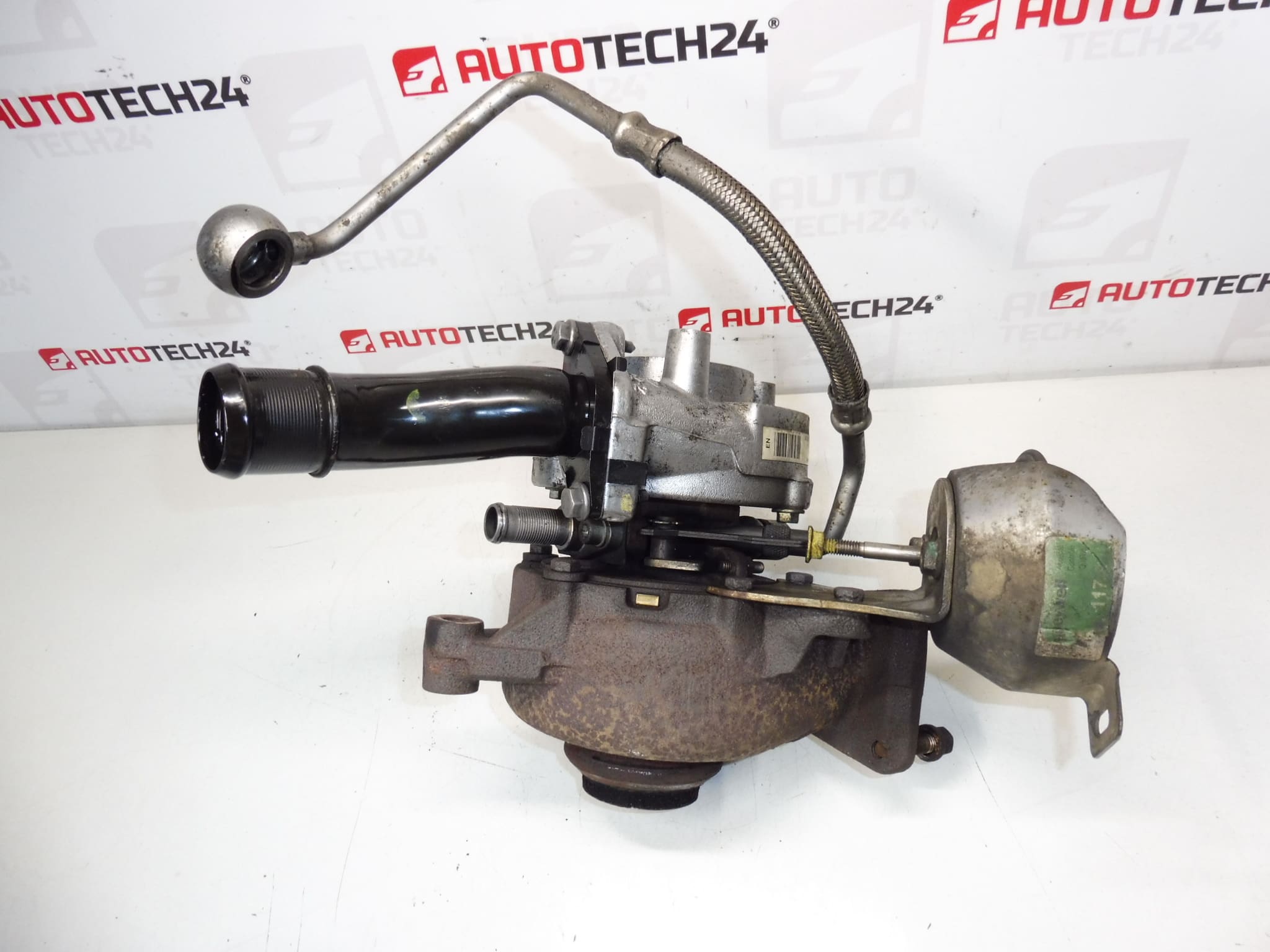 Turbocompresor Garrett Peugeot Citroën 2.0 HDi 9661306080 9661567680 - imagine 2