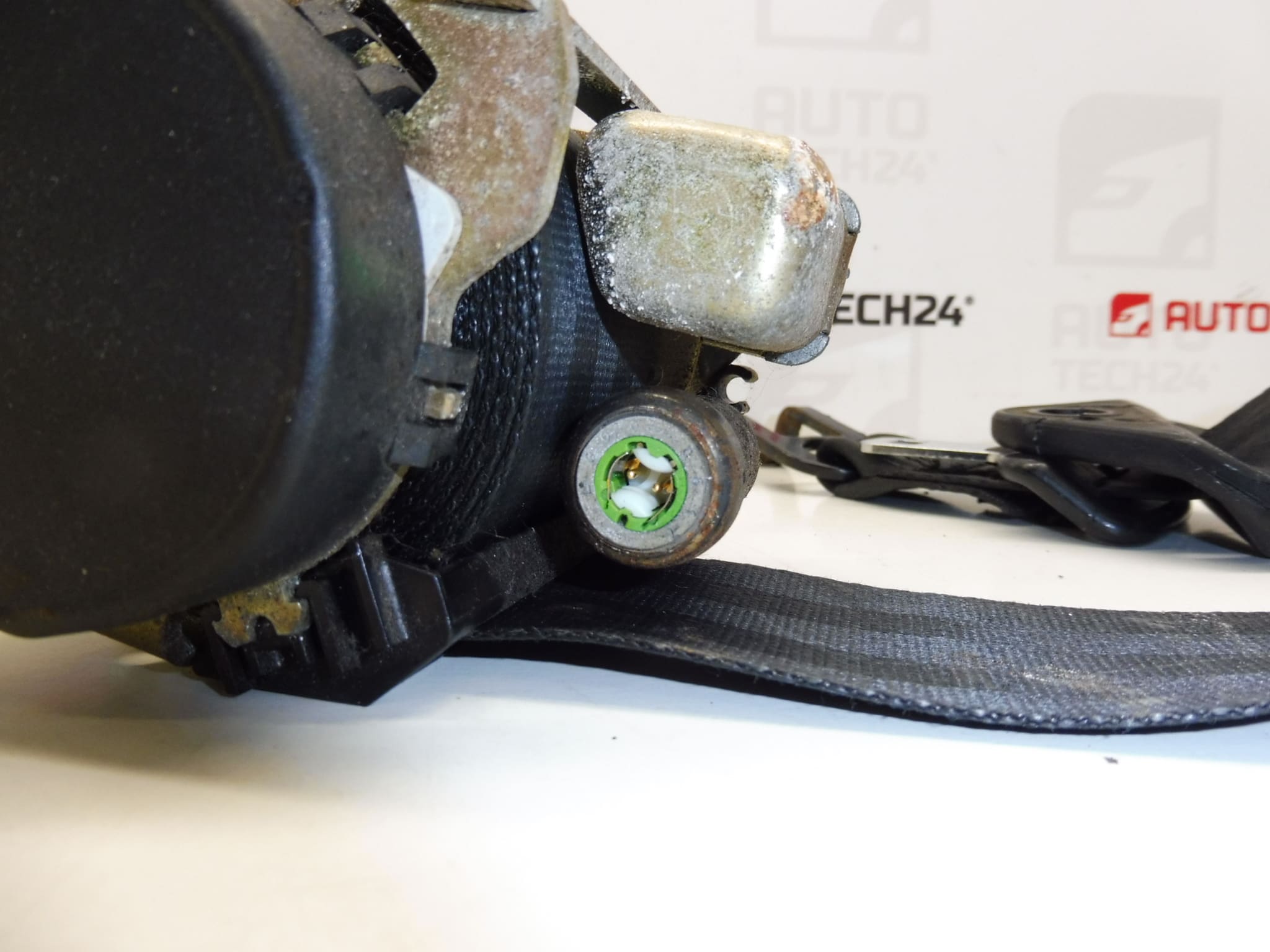 Centura de siguranta pirocenta dreapta Peugeot 206 206+ 96361048XX 8973SG - imagine 2