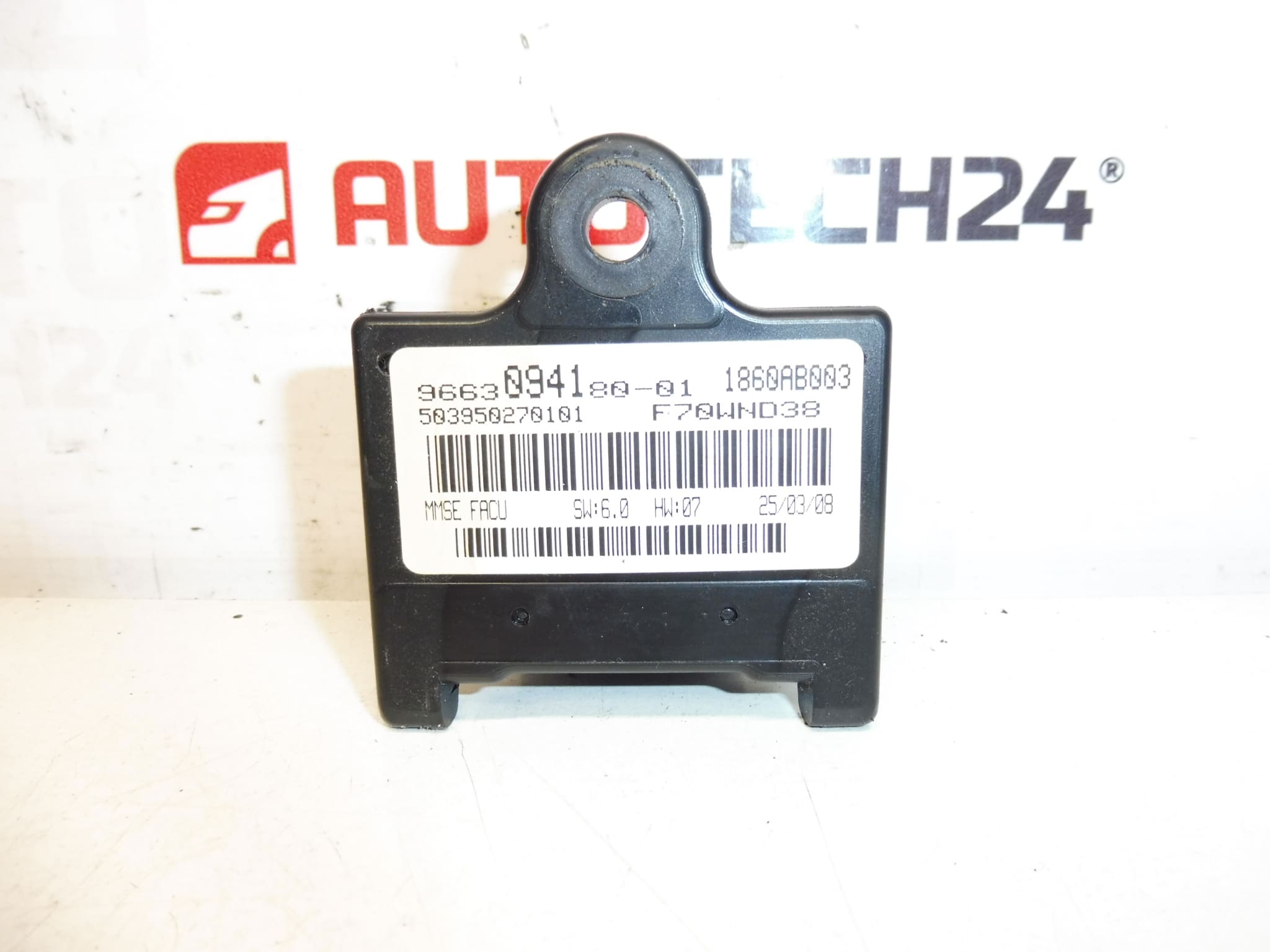 ECU FAP Citroën Peugeot 9663094180 1860ab003 1525NP - imagine 2