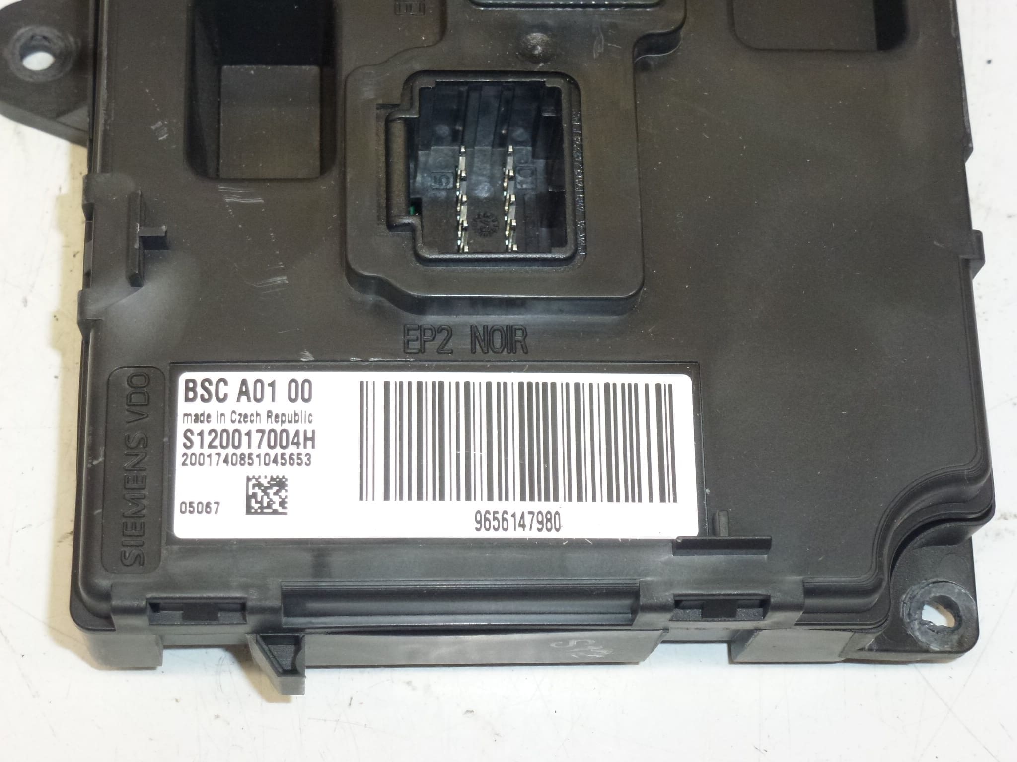 BSC A01 00 Siemens Citroën Peugeot 9656147980 - imagine 2