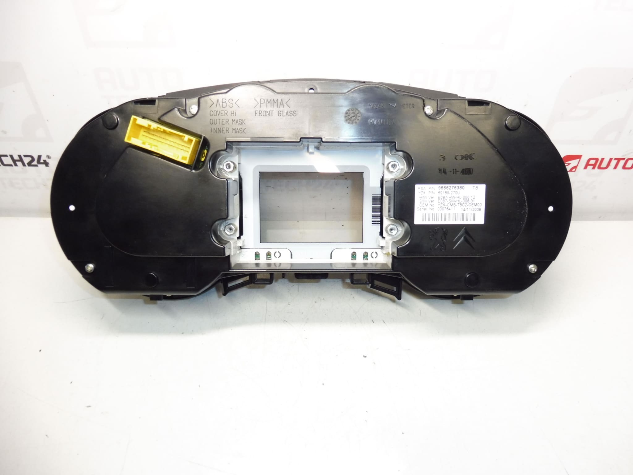 Vitezometru 188000km Peugeot 3008 5008 9666276380 9805170680 6103Y4 - imagine 2