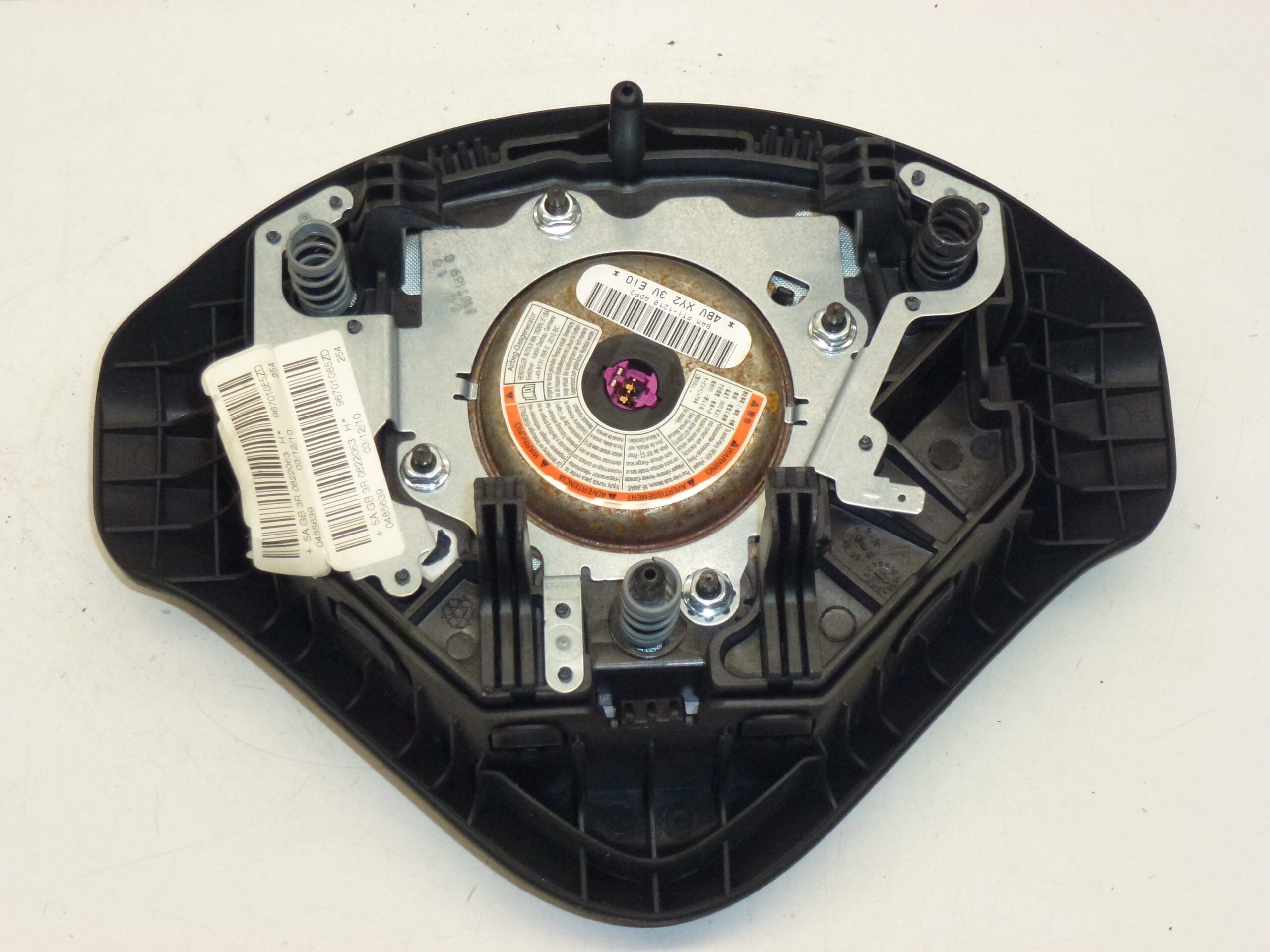 Airbag pe volan Peugeot 206+ 207 96701085ZD 4112PK - imagine 2