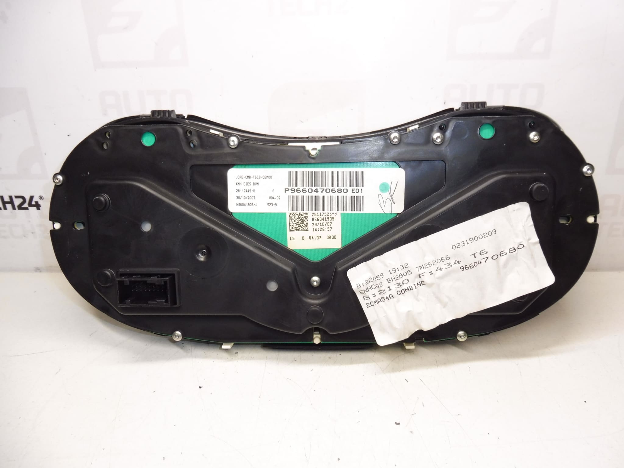 Vitezometru Peugeot 307 205000 km 9660470680 E01 - imagine 2