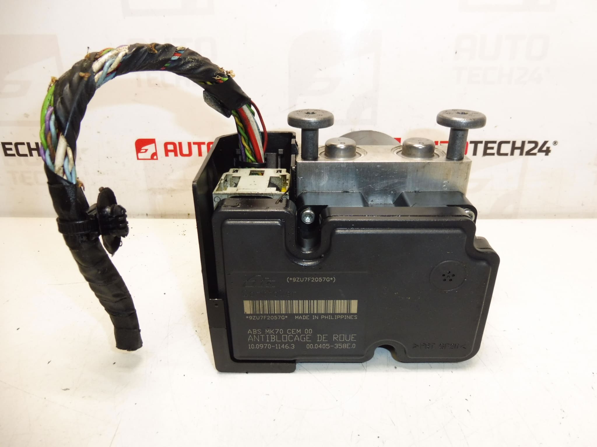 ABS ATE Citroën C3 Peugeot 207 9663945580 10.0207-0105.4 4541FX - imagine 2