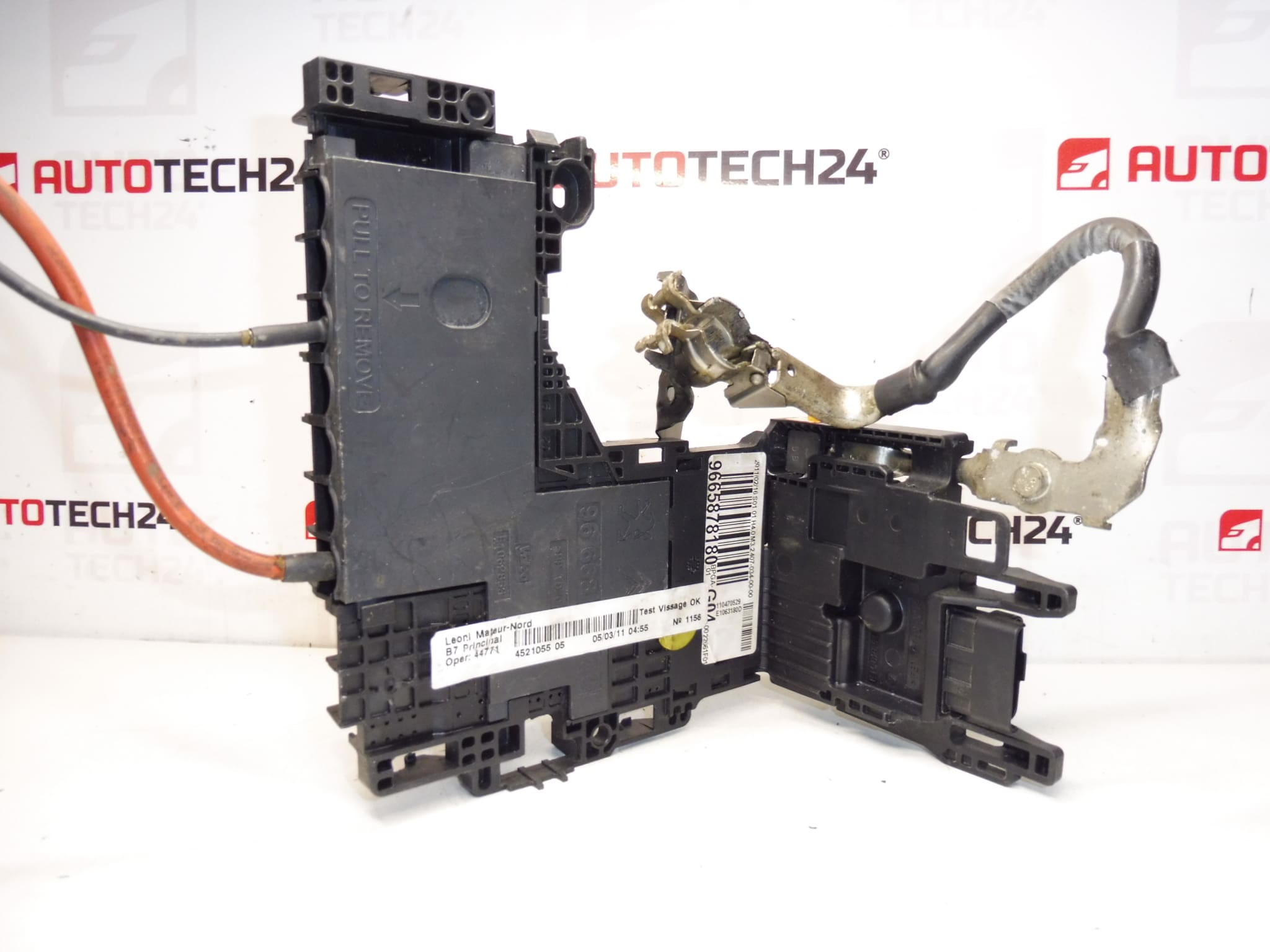 Citroën C4 II modul de gestionare a siguranțelor 9665878180 6500JE - imagine 2