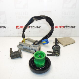 Set de încuietori cu o singură cheie pentru Citroën Xsara Picasso 4162HK 4162FF