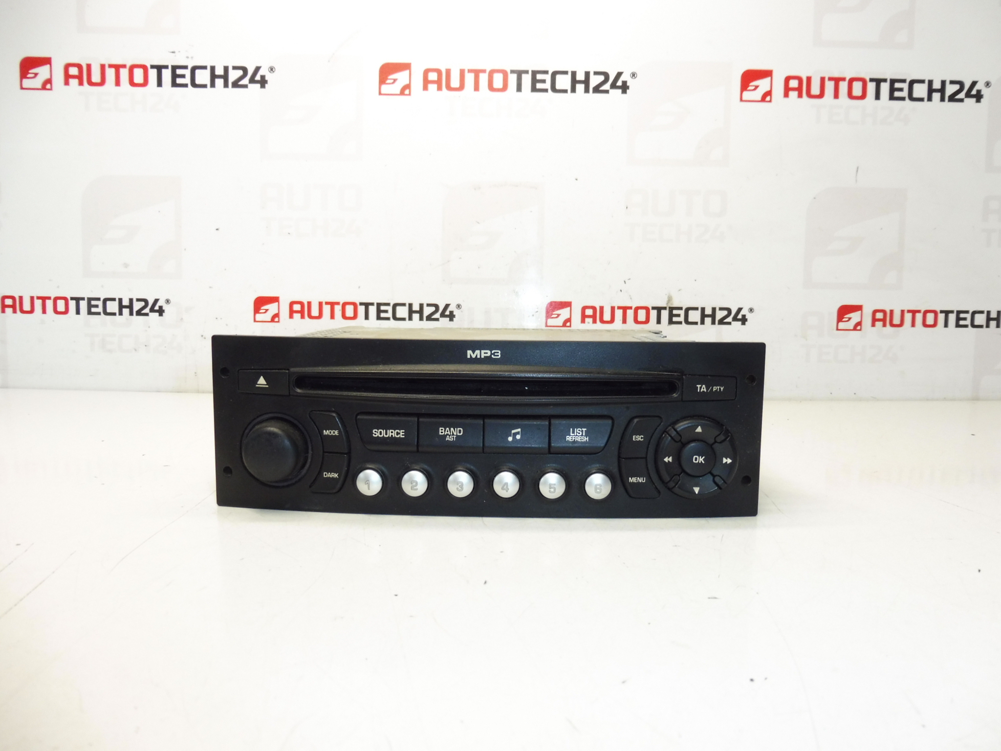 Radio auto CD MP3 Continental RD4N1M-03 Citroën Peugeot 96662669XT