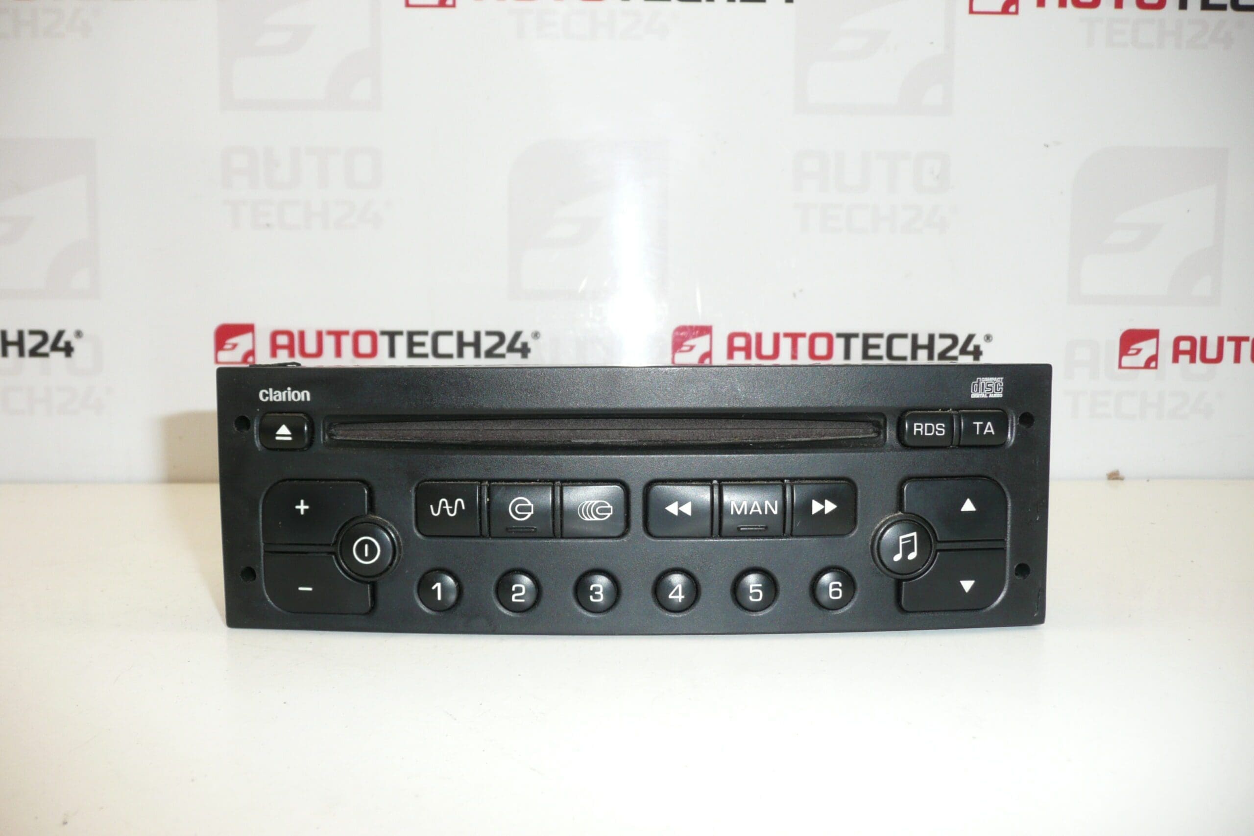 Radio auto CLARION Citroën Peugeot 96635824XT