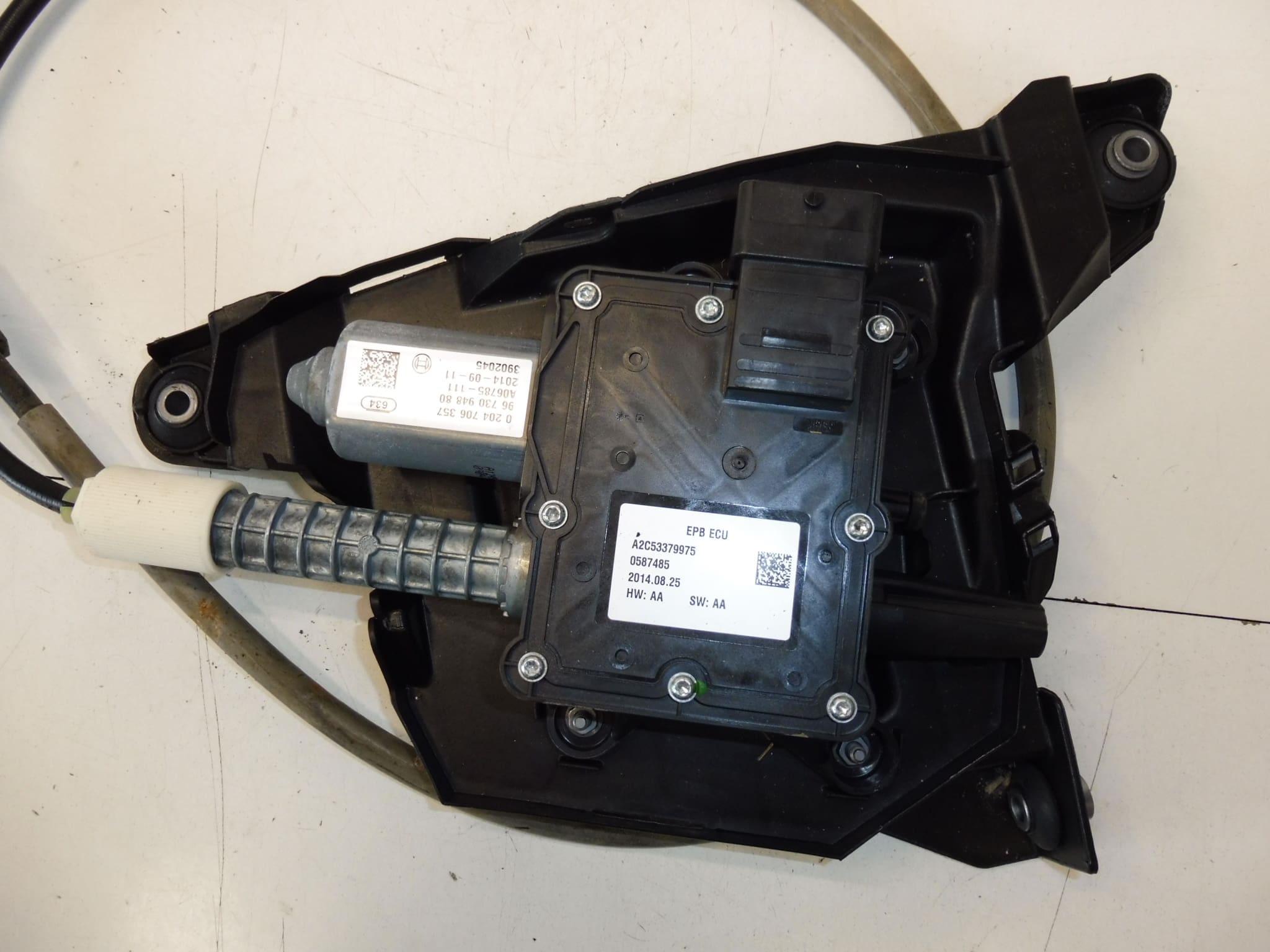 Frana de mana electronica Peugeot 3008 I 0204706357 9673094880 470212 - imagine 2