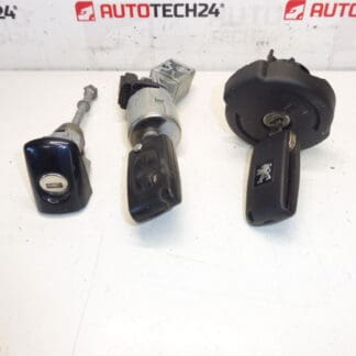 Set blocare 2 chei Peugeot 3008 5008 4162SX 4162KF 4162XT